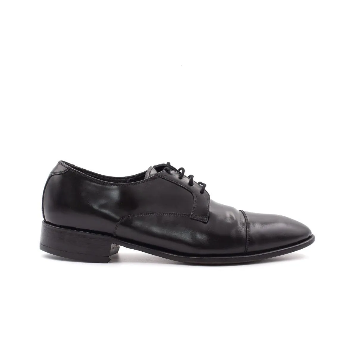 Fabiani Collezione Formal Lace Ups Leather Black Colour For Men