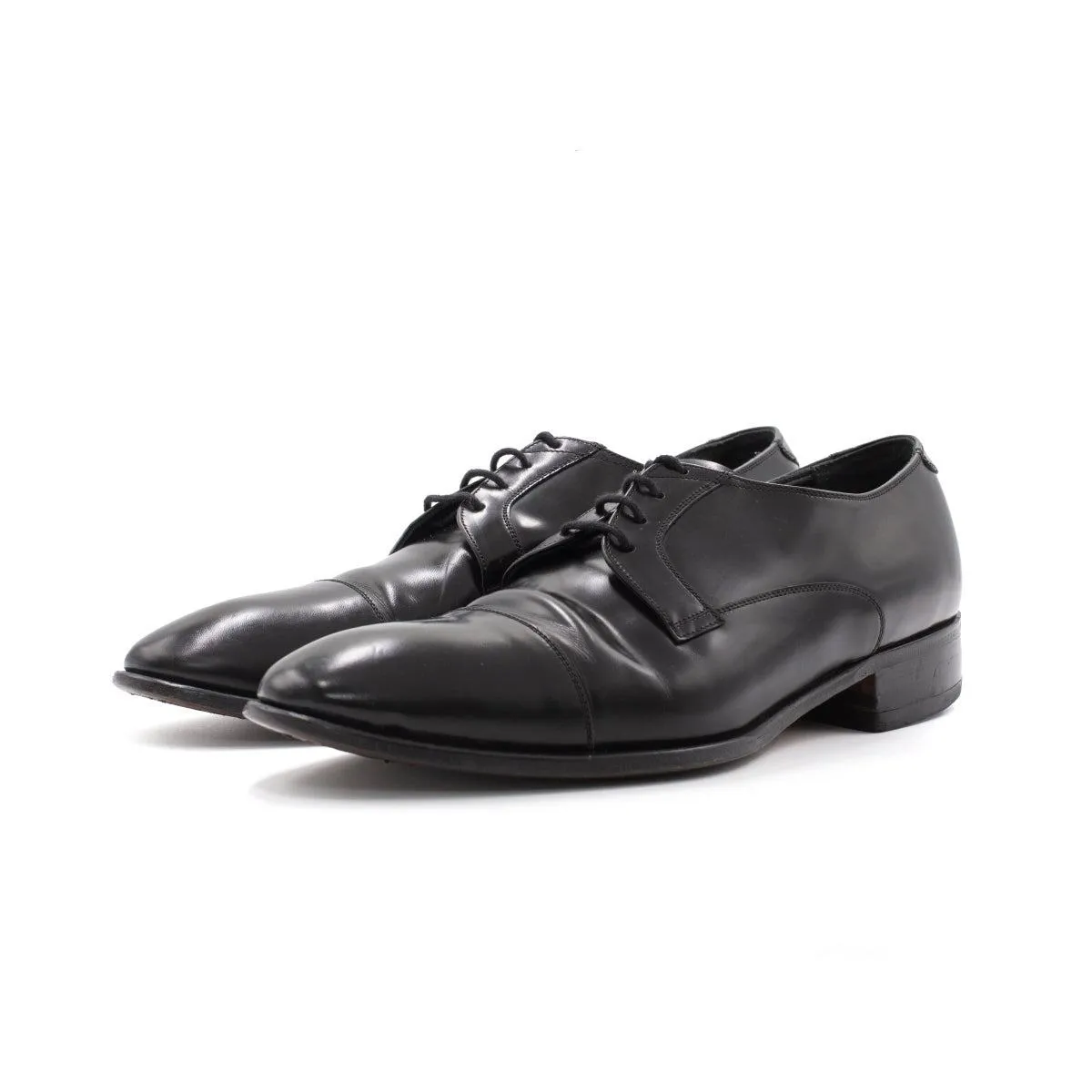 Fabiani Collezione Formal Lace Ups Leather Black Colour For Men