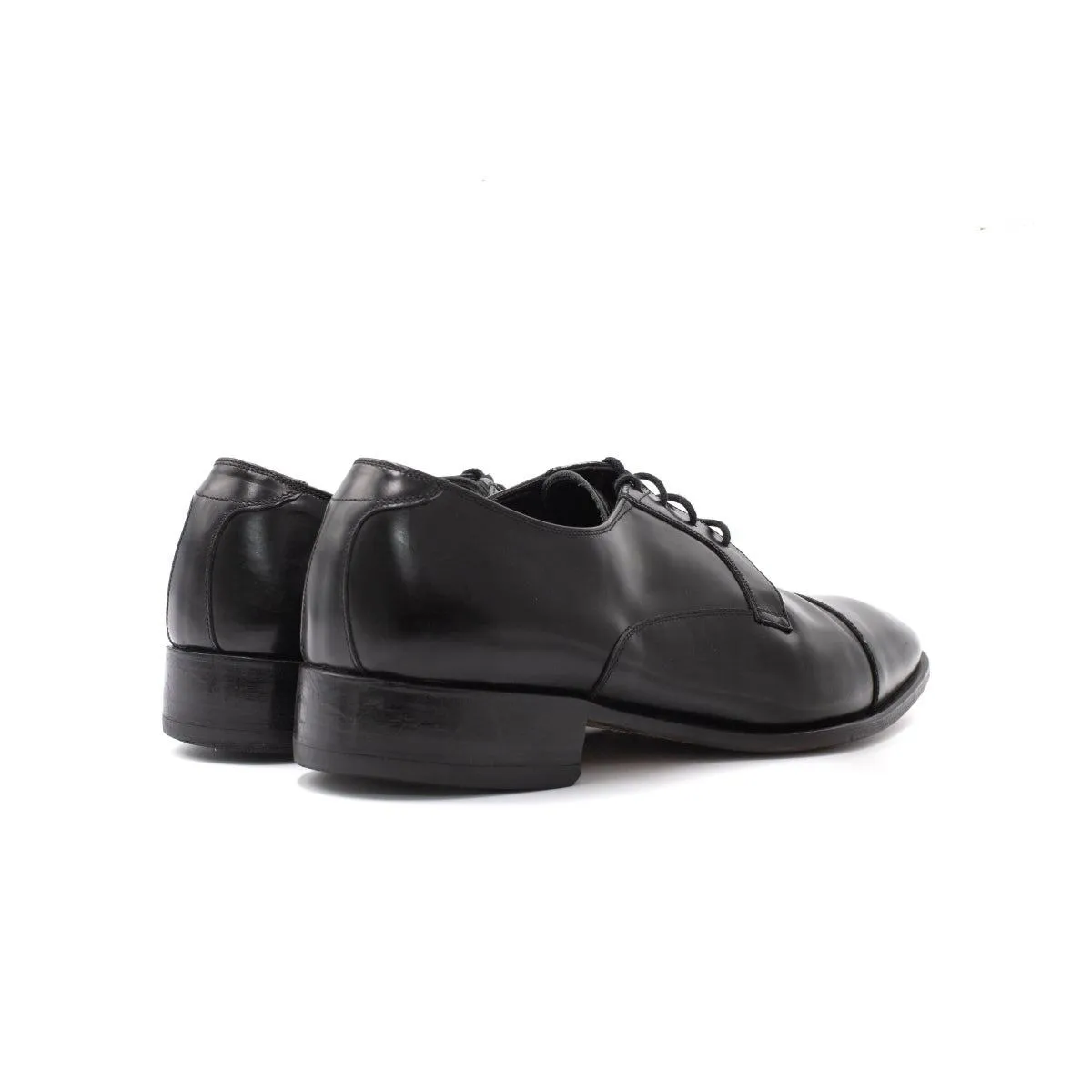 Fabiani Collezione Formal Lace Ups Leather Black Colour For Men