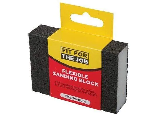 Fit For The Job Flexible Fine-Medium Sanding Block (50107958)