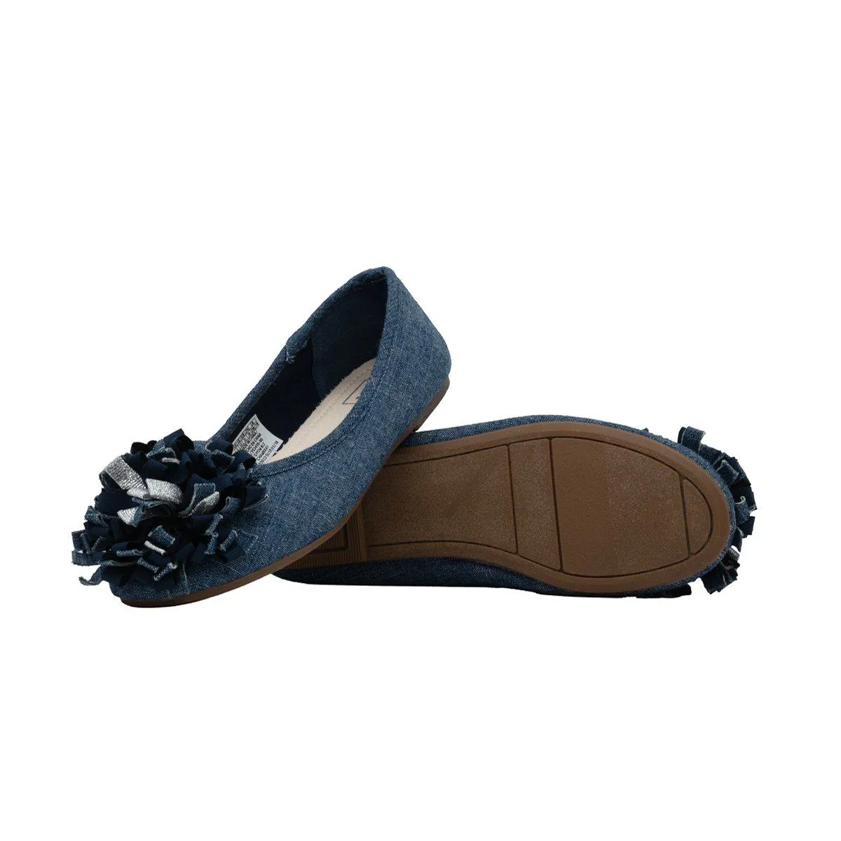 Gap Casual Ballerinas Canvas Blue Colour For Kids