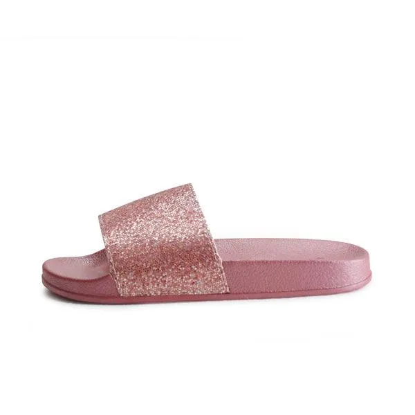 GIRLS FUSCHIA SLIDES