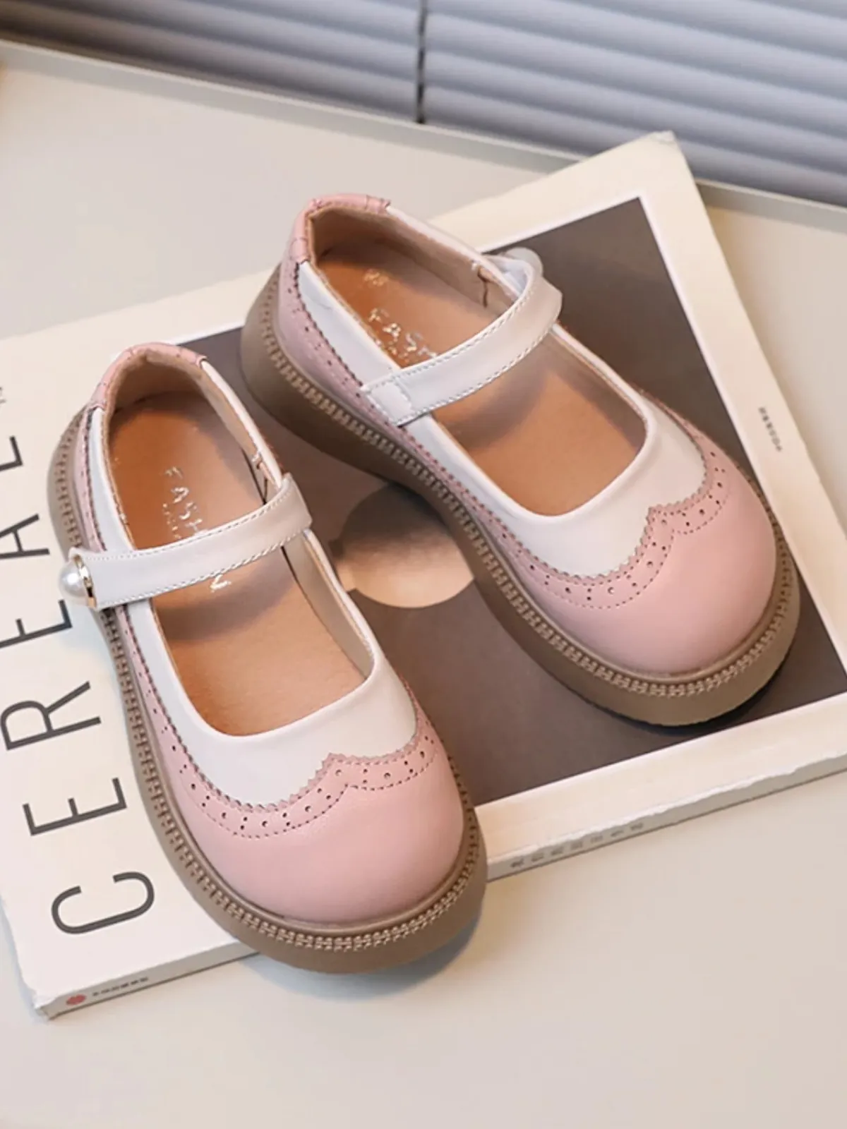 Girls Vintage-Inspired Mary Janes By Liv and Mia