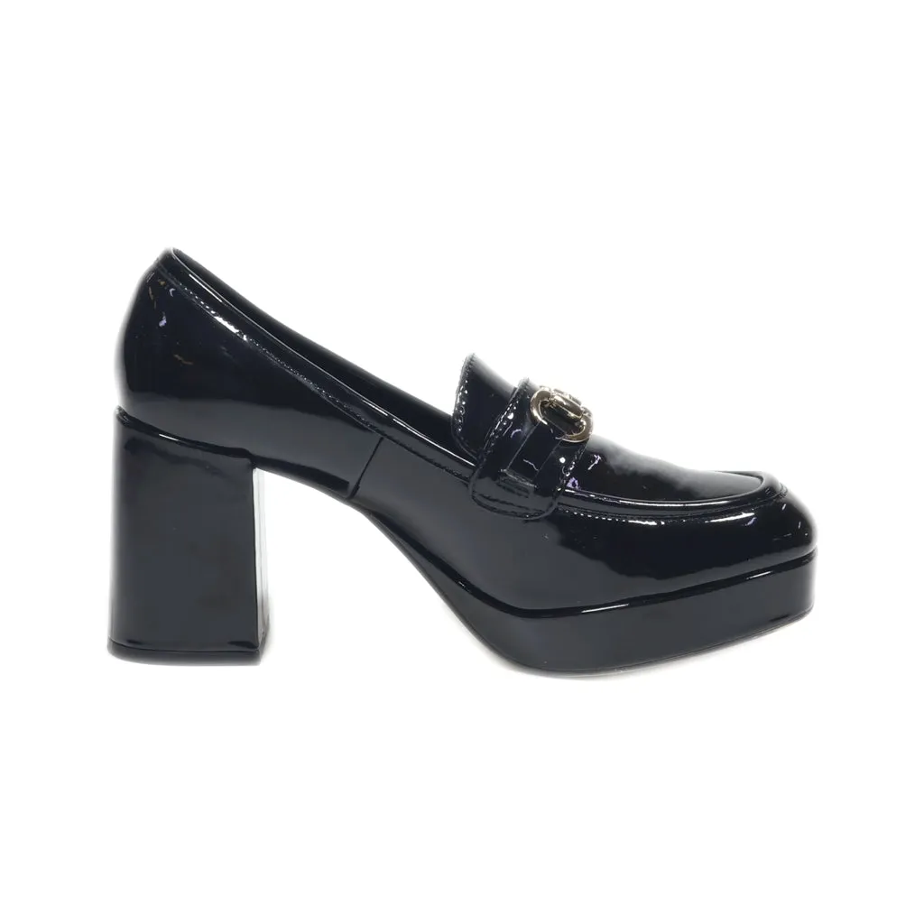 H&M High-Heel Shoes Leather Black Colour For Women