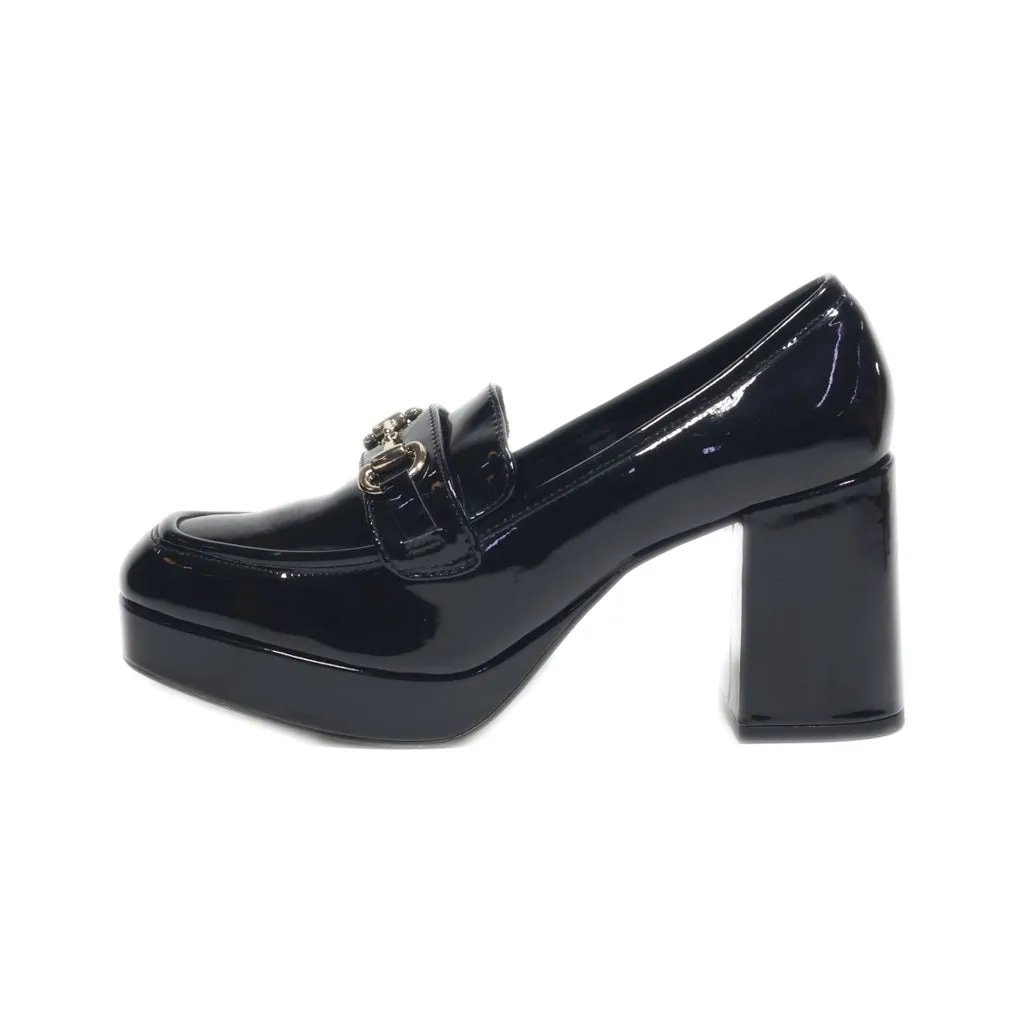 H&M High-Heel Shoes Leather Black Colour For Women