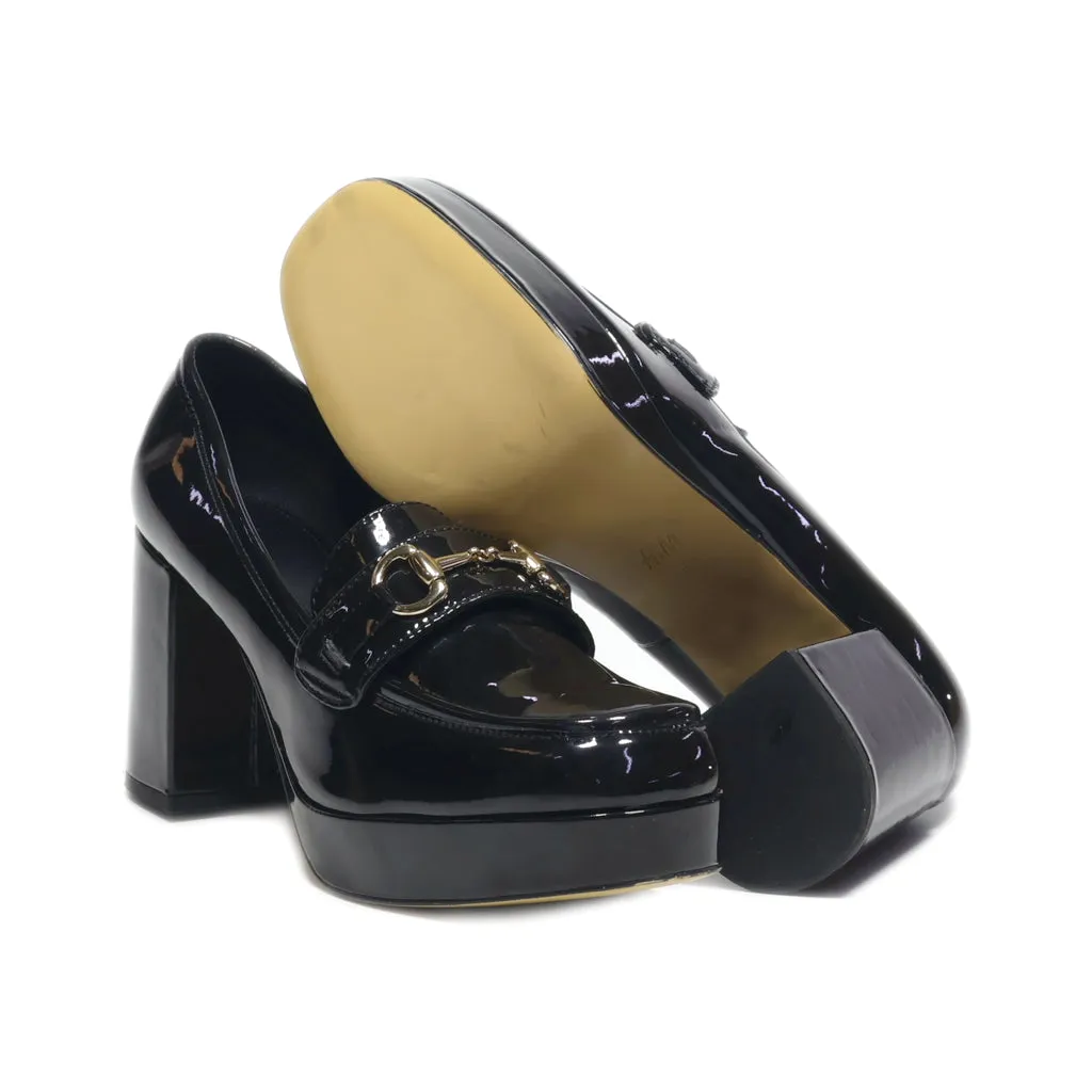 H&M High-Heel Shoes Leather Black Colour For Women