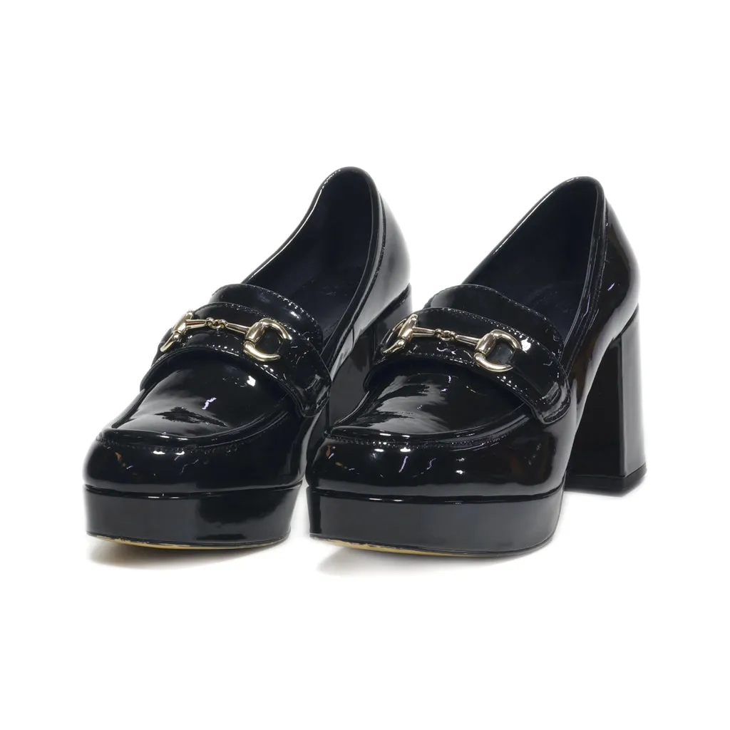 H&M High-Heel Shoes Leather Black Colour For Women