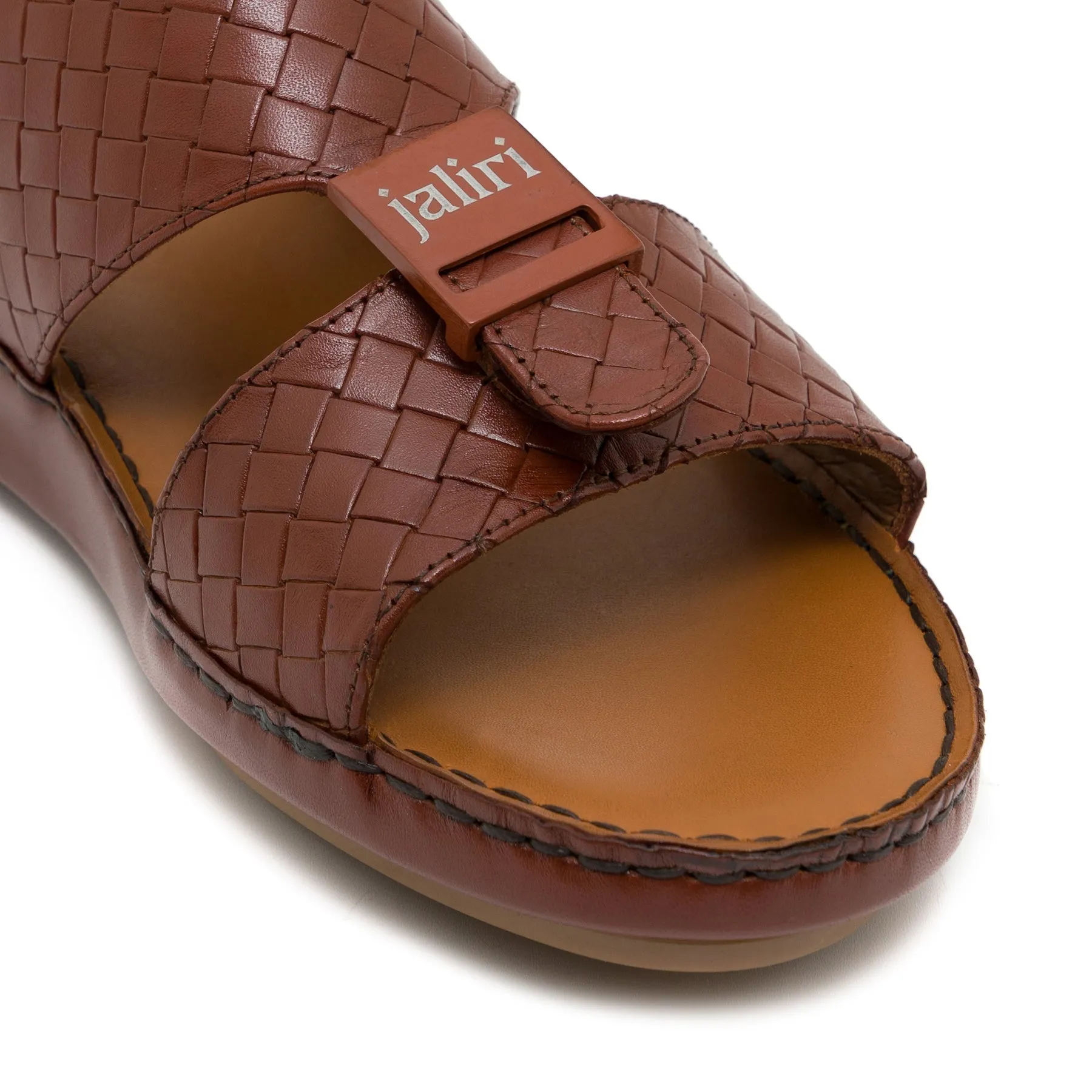 Javier Braided Tan Sandal