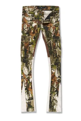 Jordan Craig - Kids Jeans - Stacked - Oak CAMO CARGO DENIM