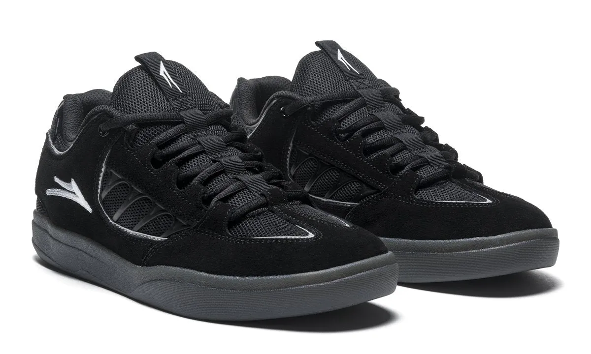 LAKAI CARROL BLACK/SMOKE SUEDE