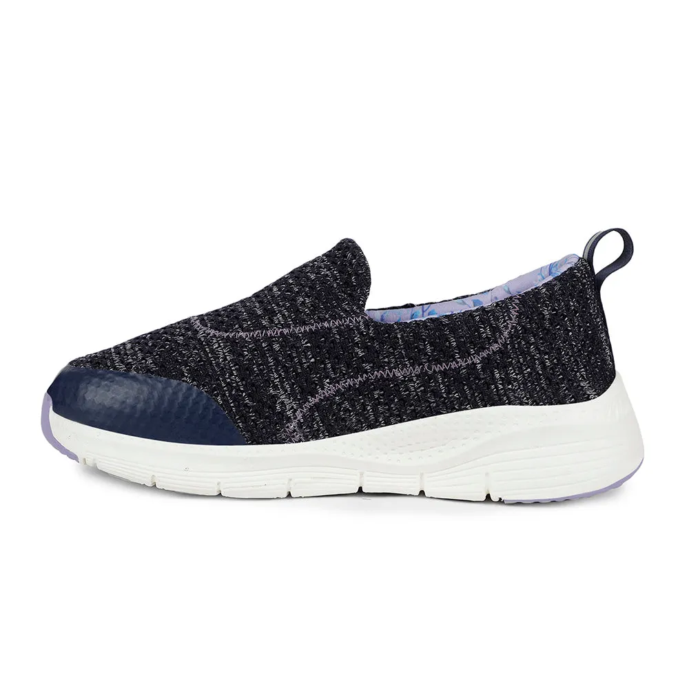 Leap7x Sports Navy Blue Walking Shoes For Women OLIVA-5 By Liberty