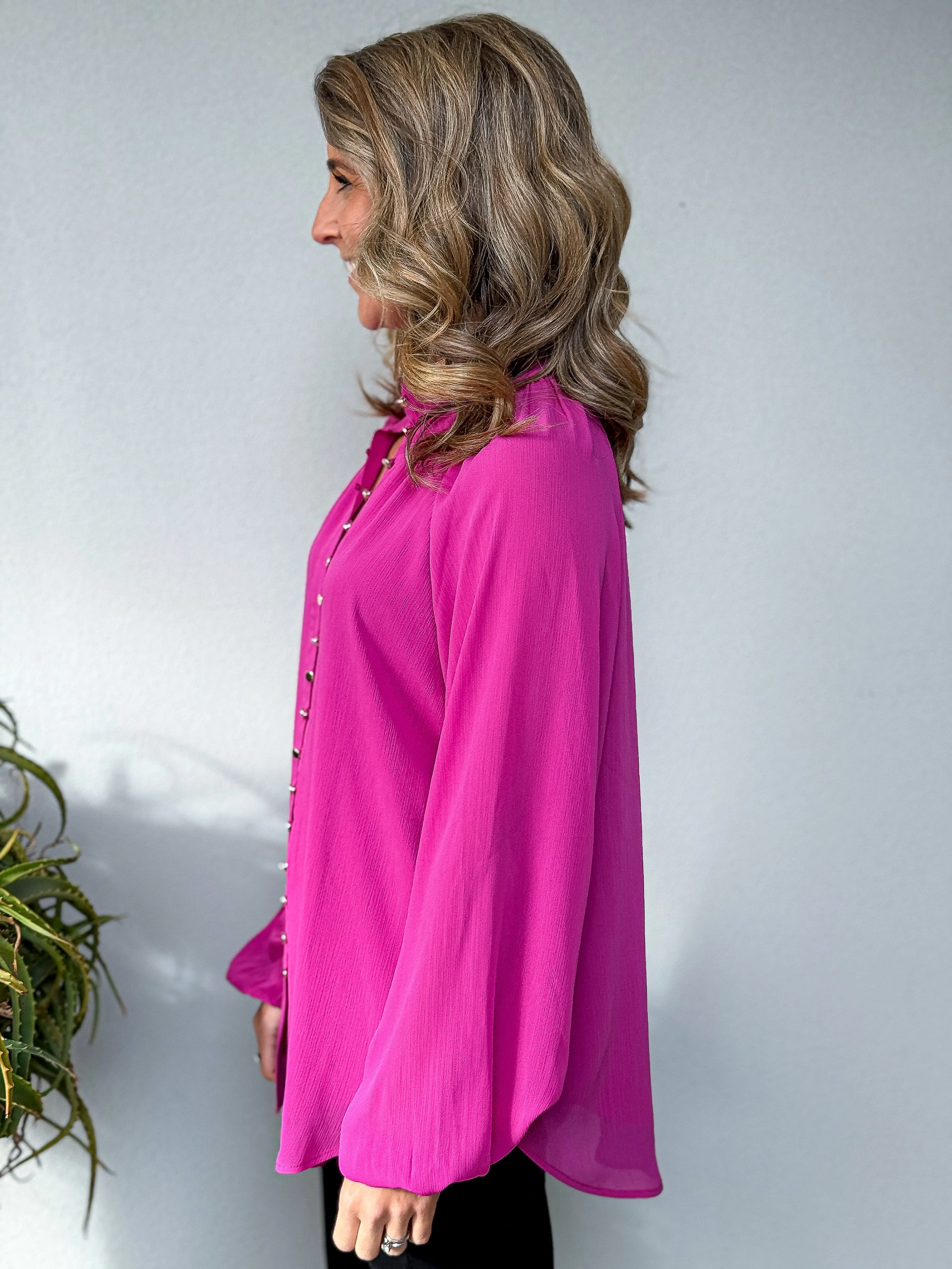 Lianna Blouse - Orchid