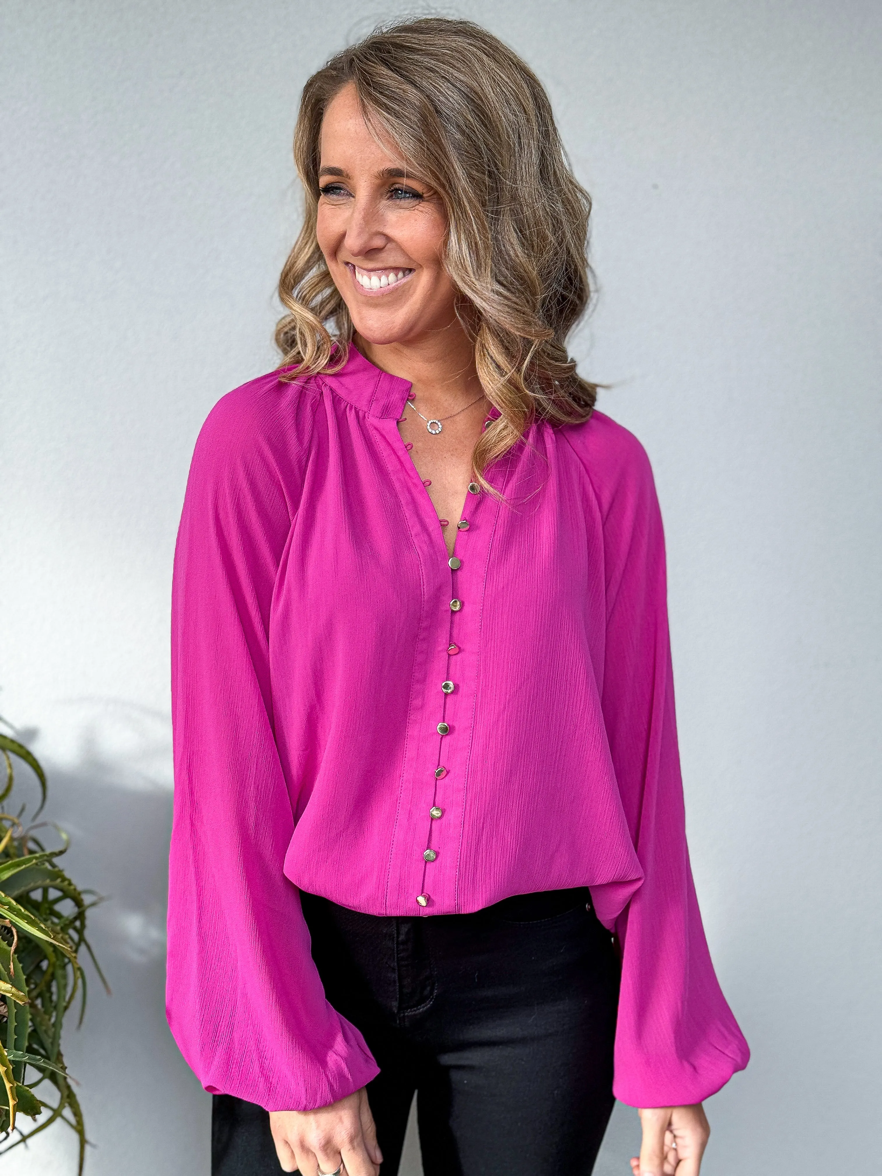 Lianna Blouse - Orchid