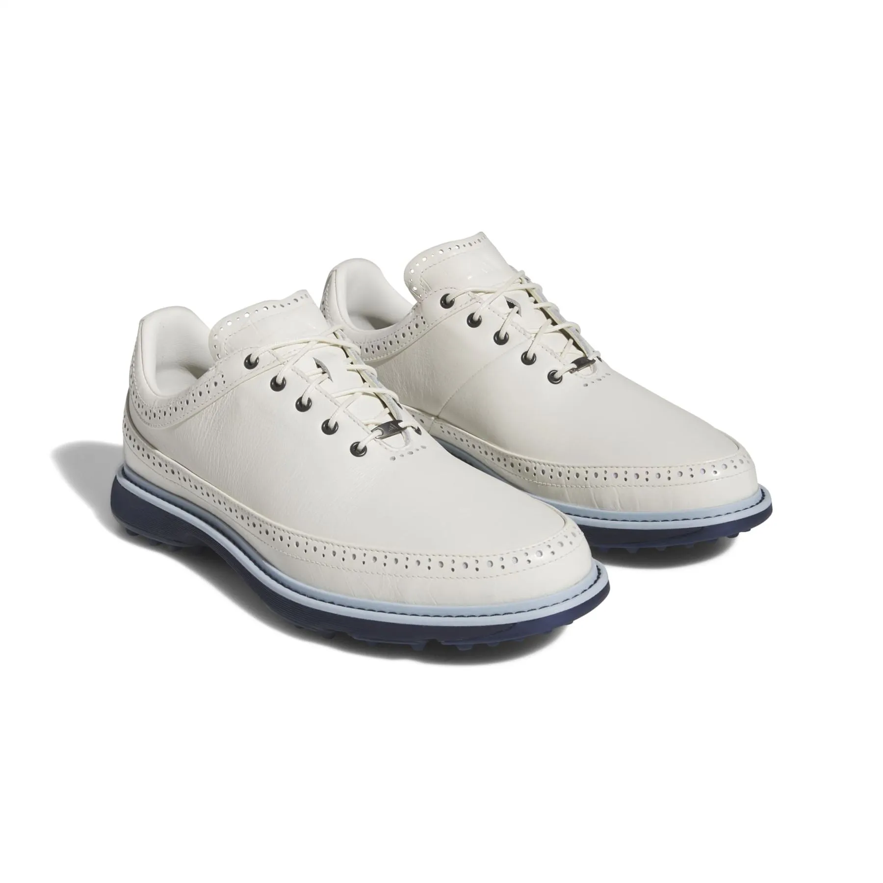 MC80 Spikeless Golf Shoes White/Navy - AW24