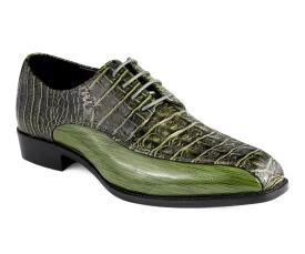 Men's Harvey Olive Lace-Up Dress Shoes