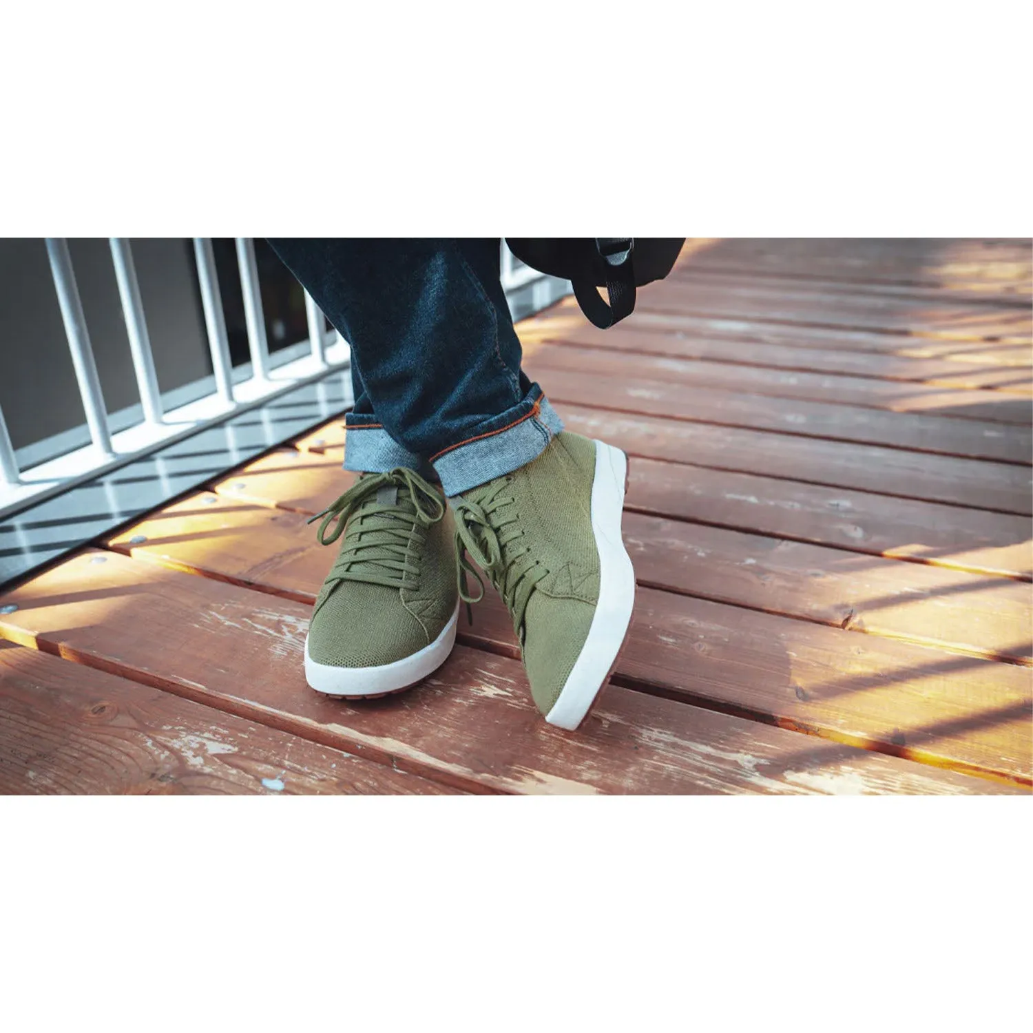 Men's Saola Cannon Knit 2.0 Burnt Olive Wool