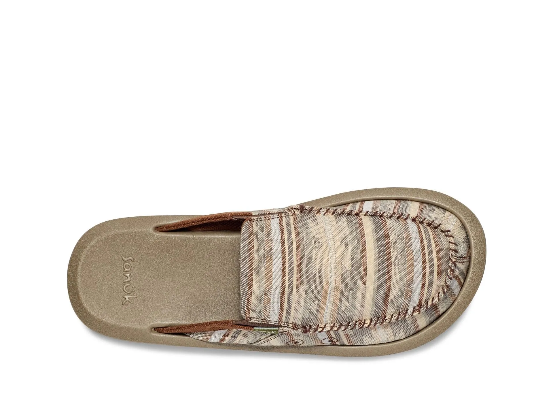 Men's Shoes Sanuk YOU GOT MY BACK BLANKET Loafers 1152889 BROWN MULTI