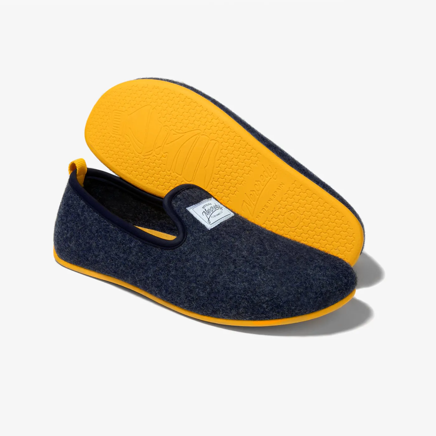 Mercredy Slipper Gran Navy / Yellow