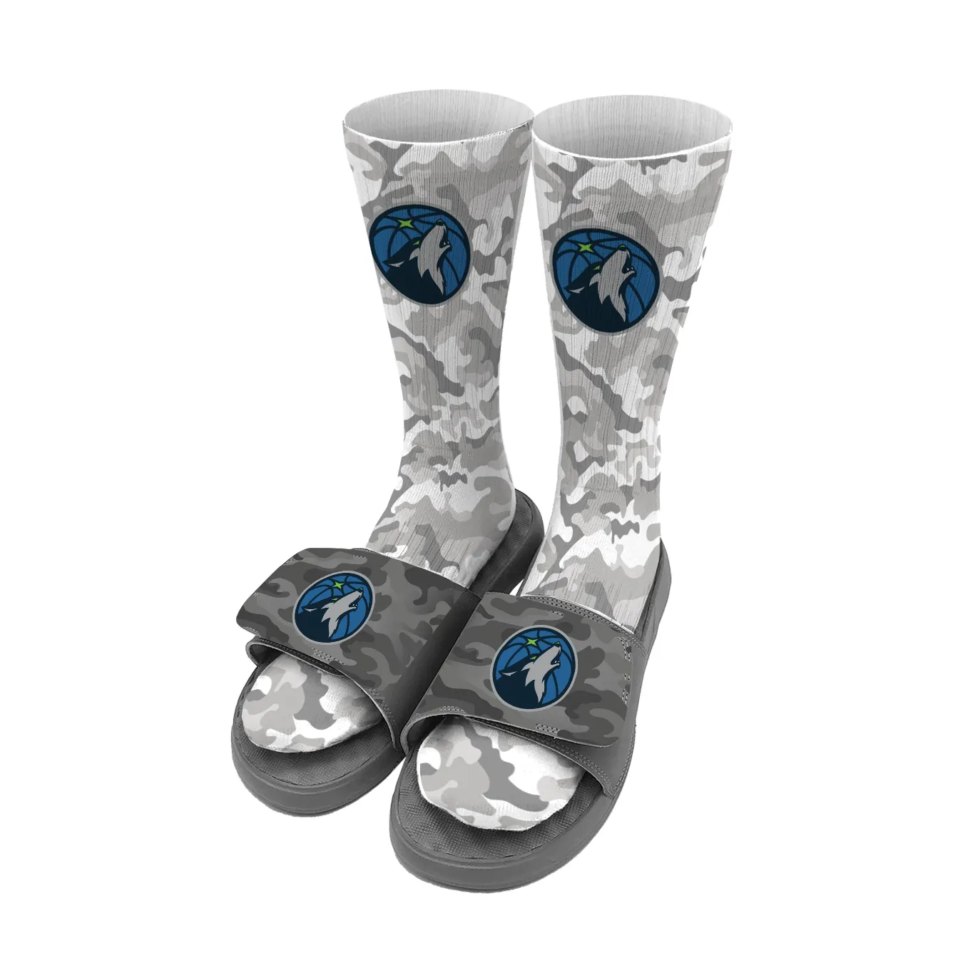 Minnesota Timberwolves Urban Camo Sock Bundle