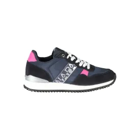 Napapijri Elegant Blue Lace-Up Sporty Sneakers