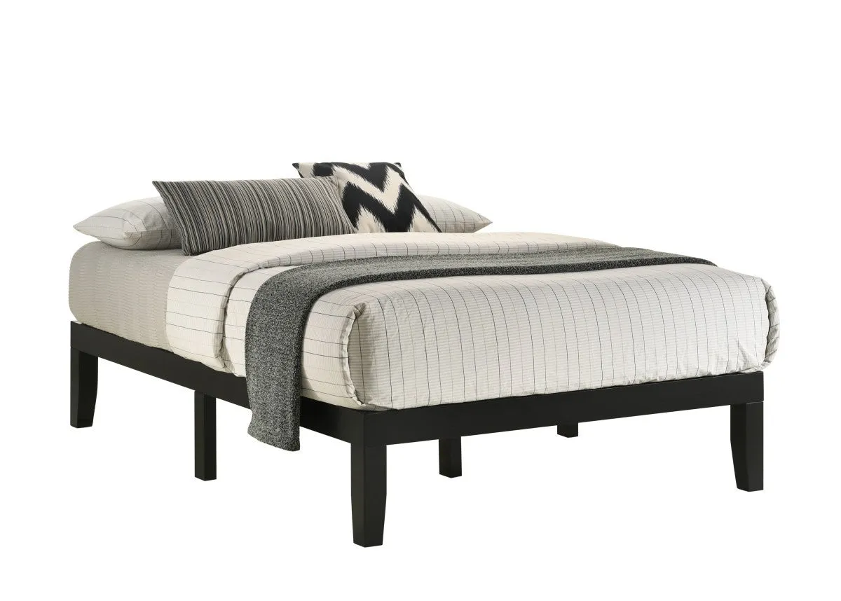 Naven Full Platform Bed - Black