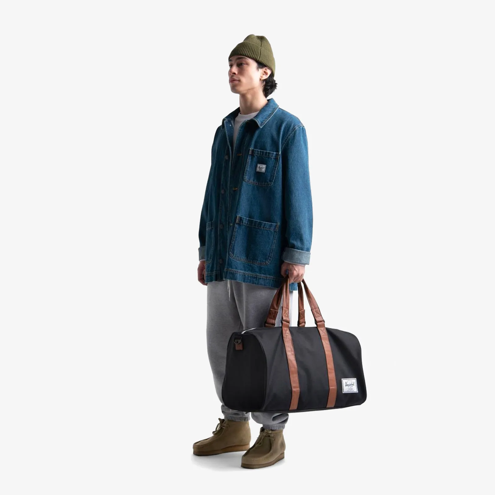 Novel Duffle - Black/Tan