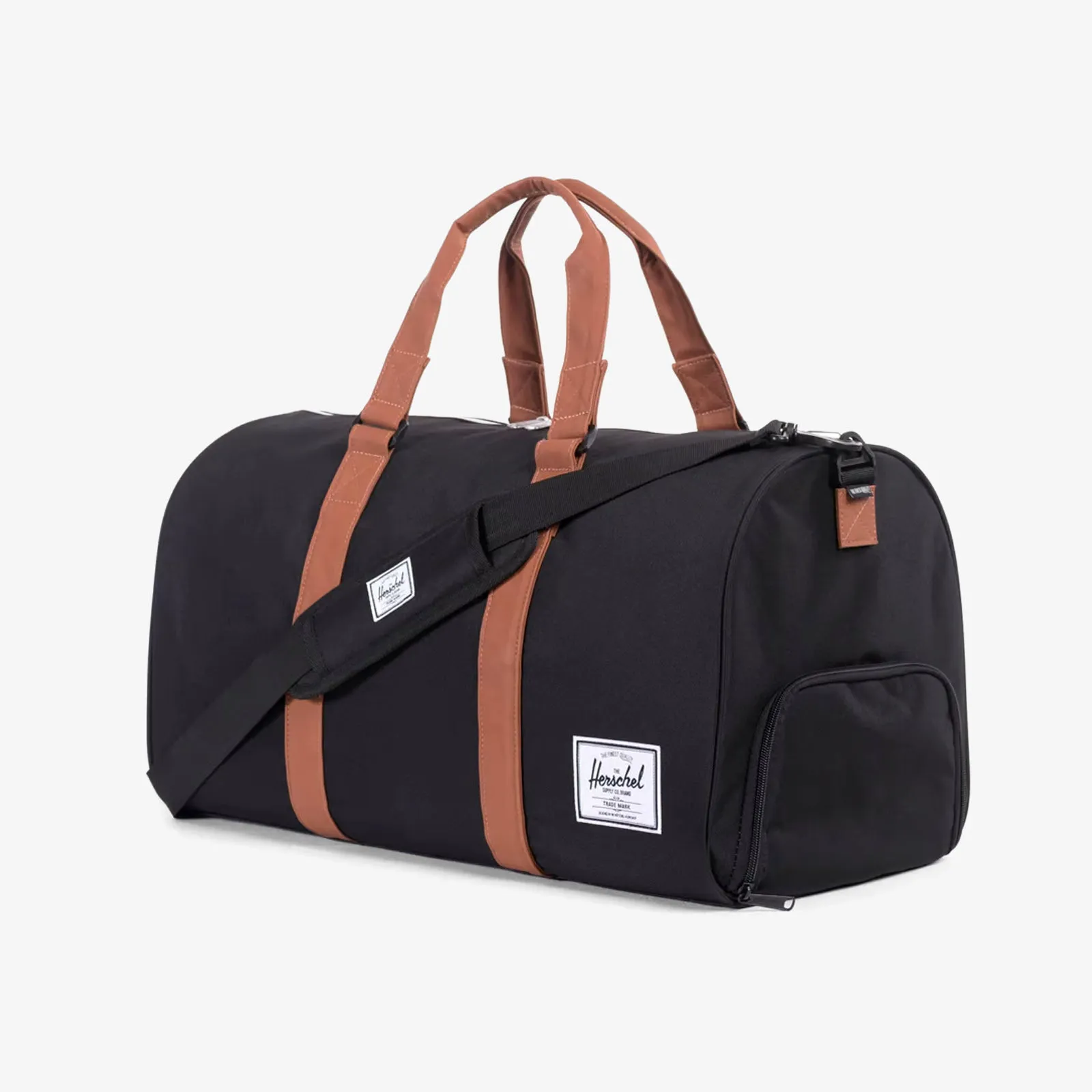 Novel Duffle - Black/Tan