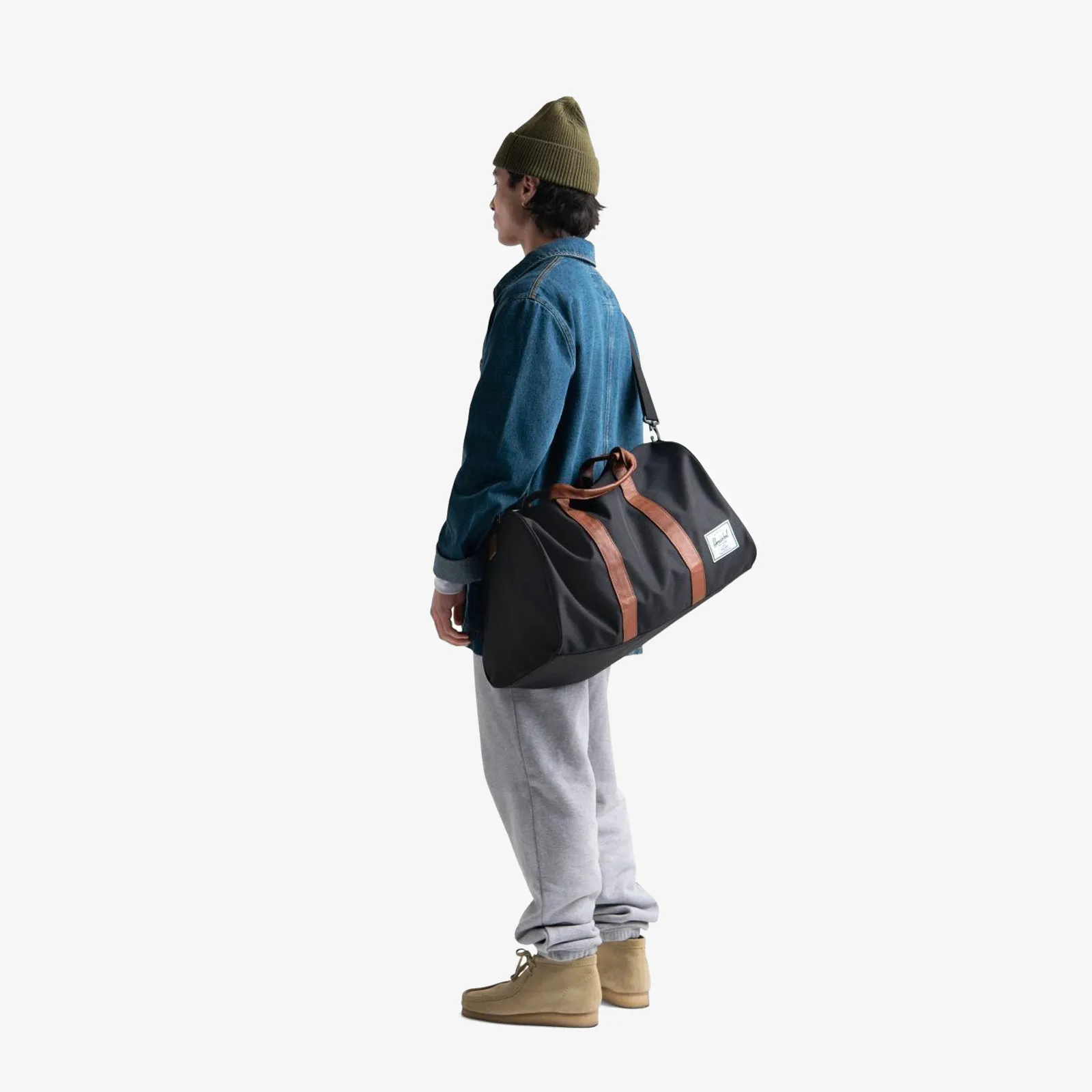 Novel Duffle - Black/Tan