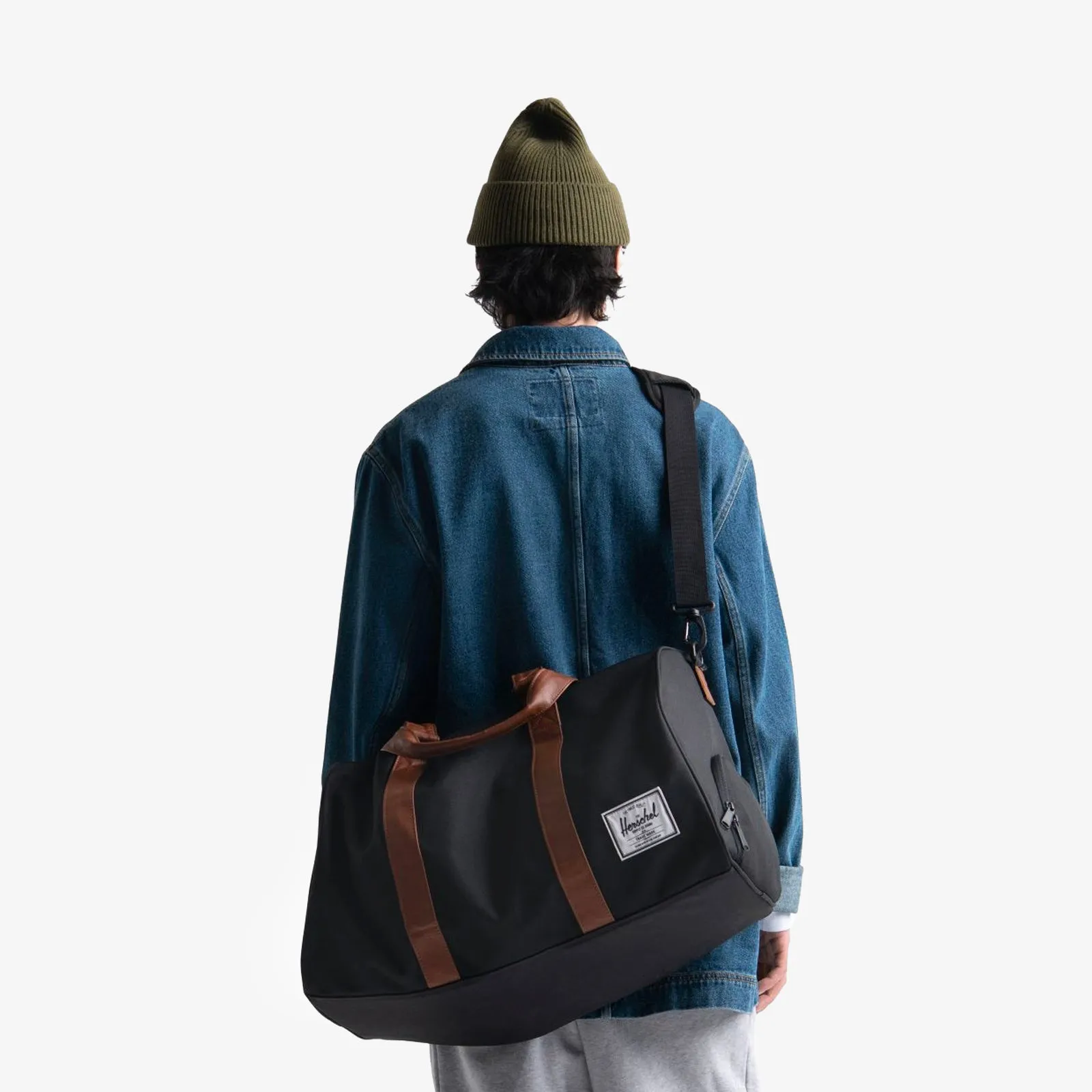 Novel Duffle - Black/Tan