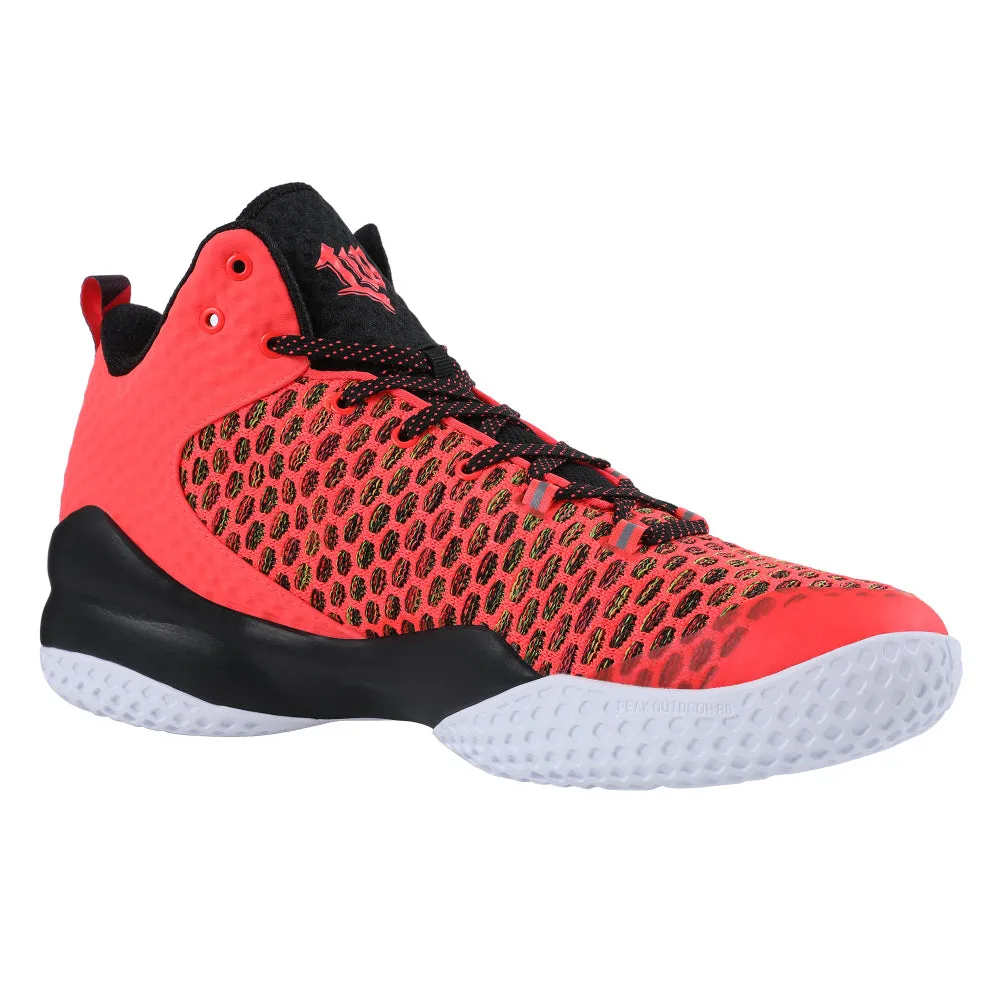 PEAK Basketball Shoes Lou Williams Streetball Master Fluorescent Orange