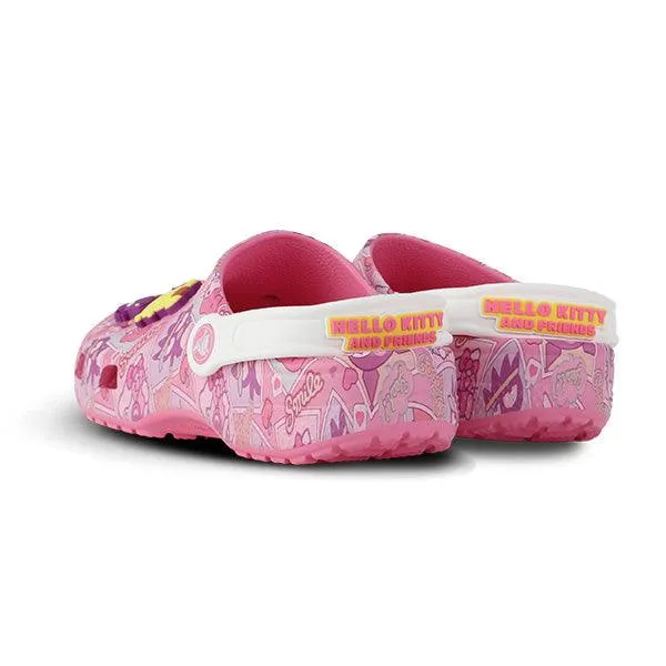 PINK CLASSIC HELLO KITTY KIDS CROCS FOR GIRLS