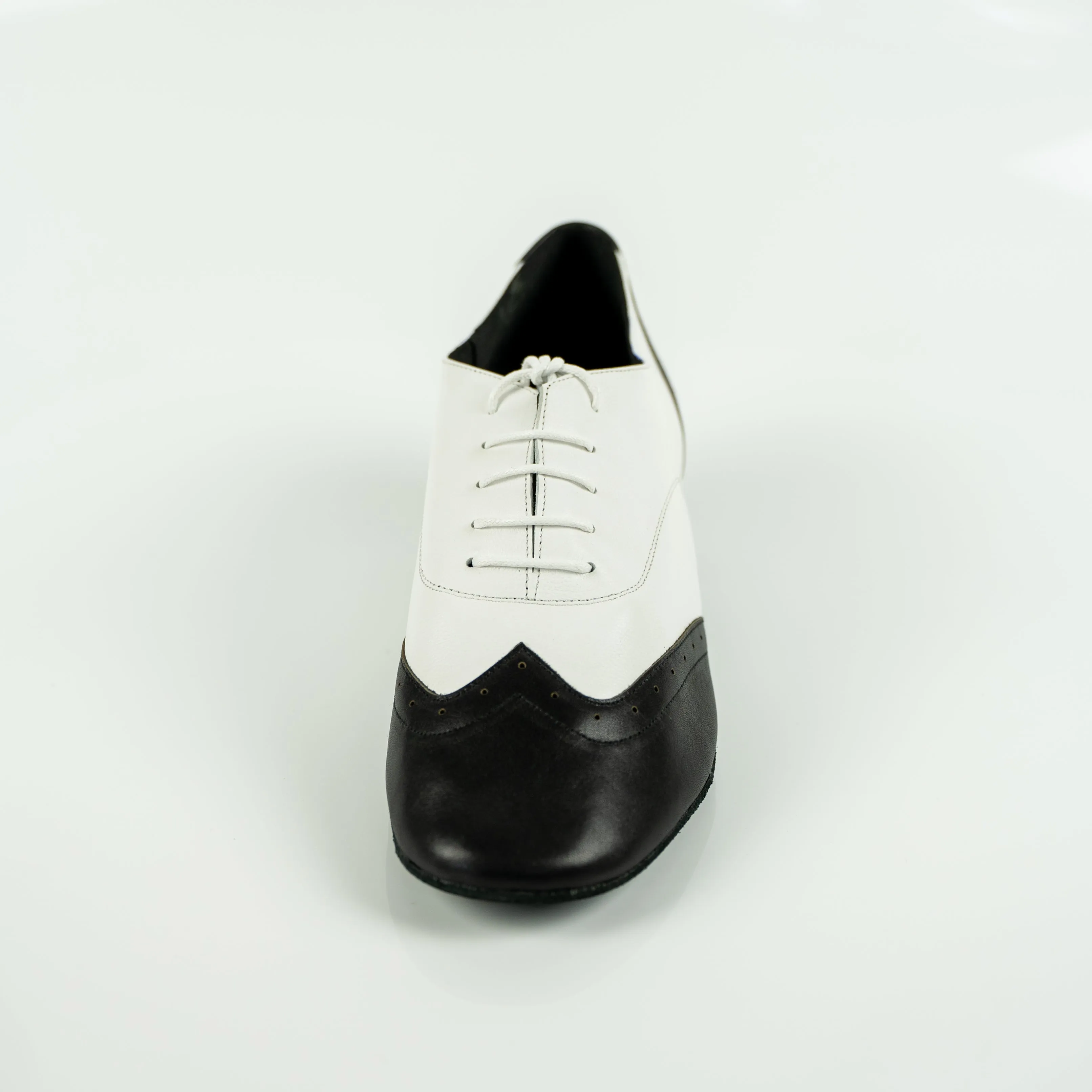 Polanski Black & White Men’s Mambo Cuban Latin Classic Dance Shoes