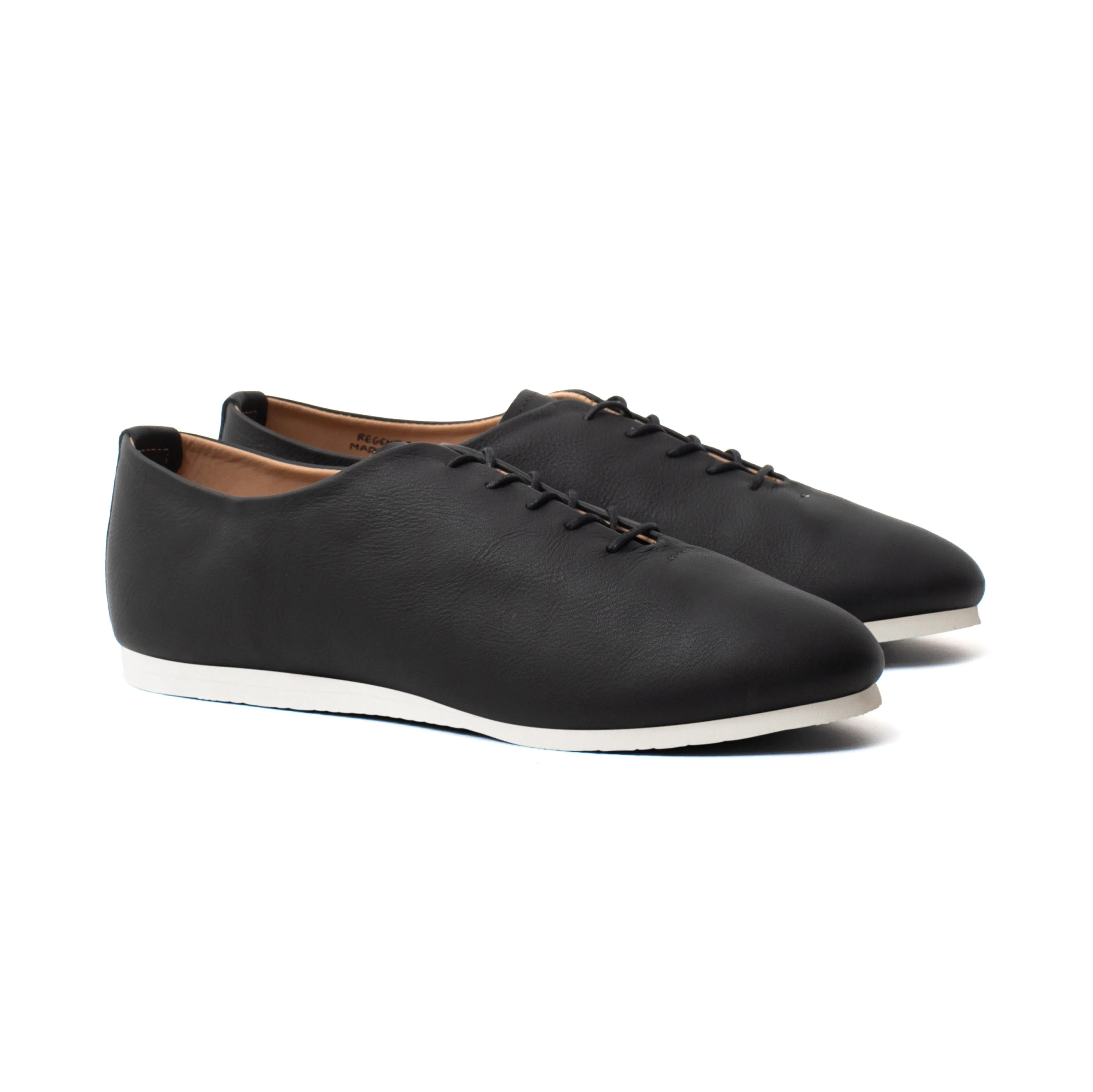 Regent Wholecut Shoe - Black Calf