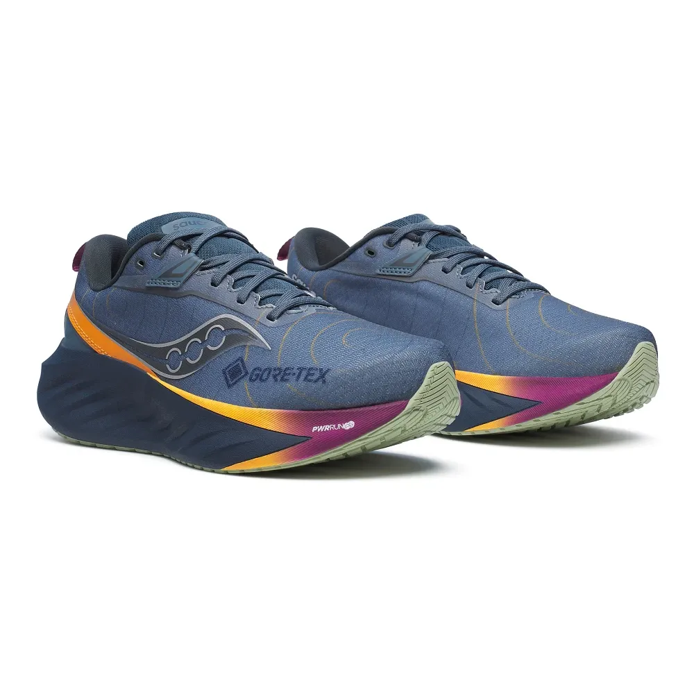 Saucony | Triumph 22 GTX | Women's | Mirage/Navy