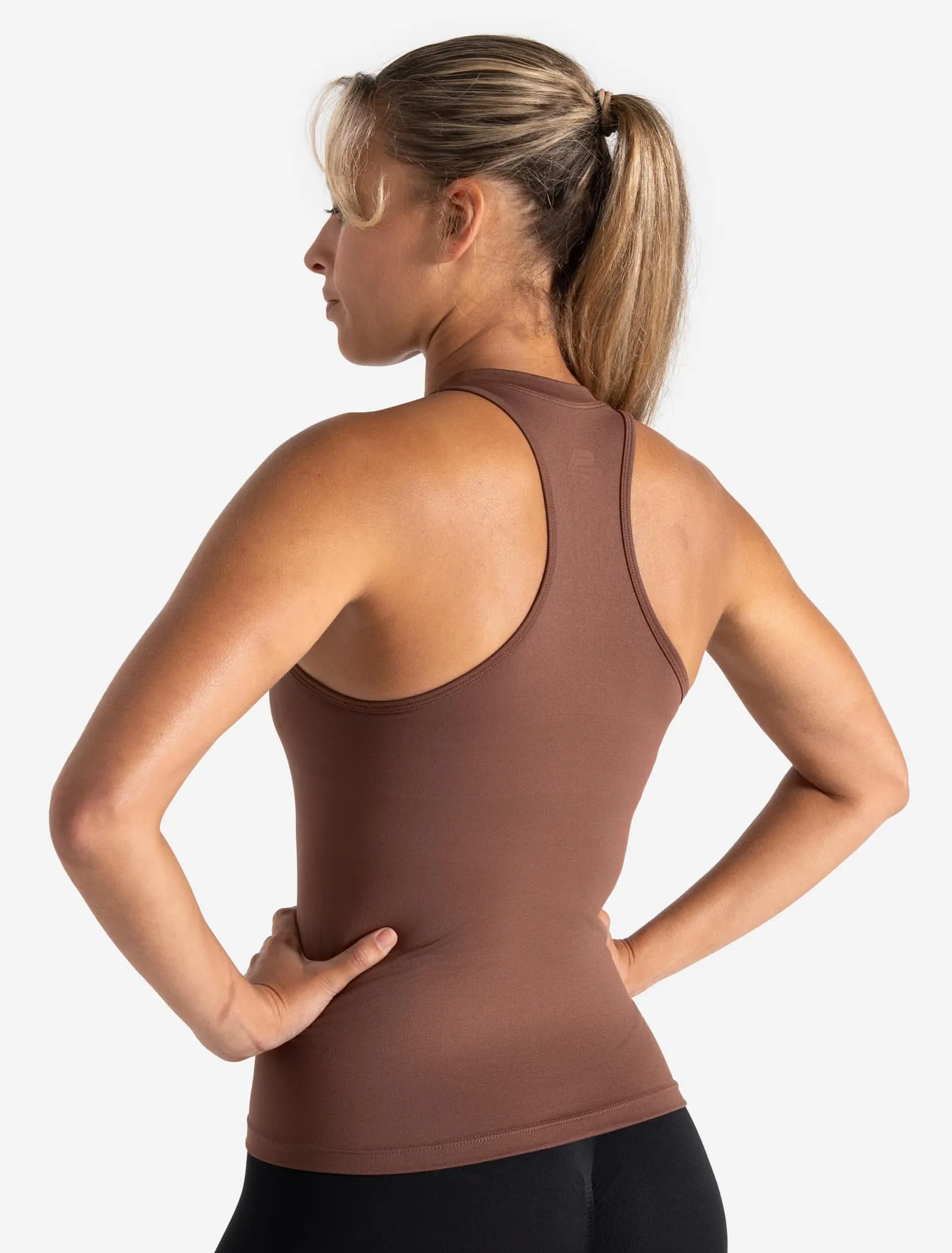 Sculpt Seamless Vest - Cocoa Brown