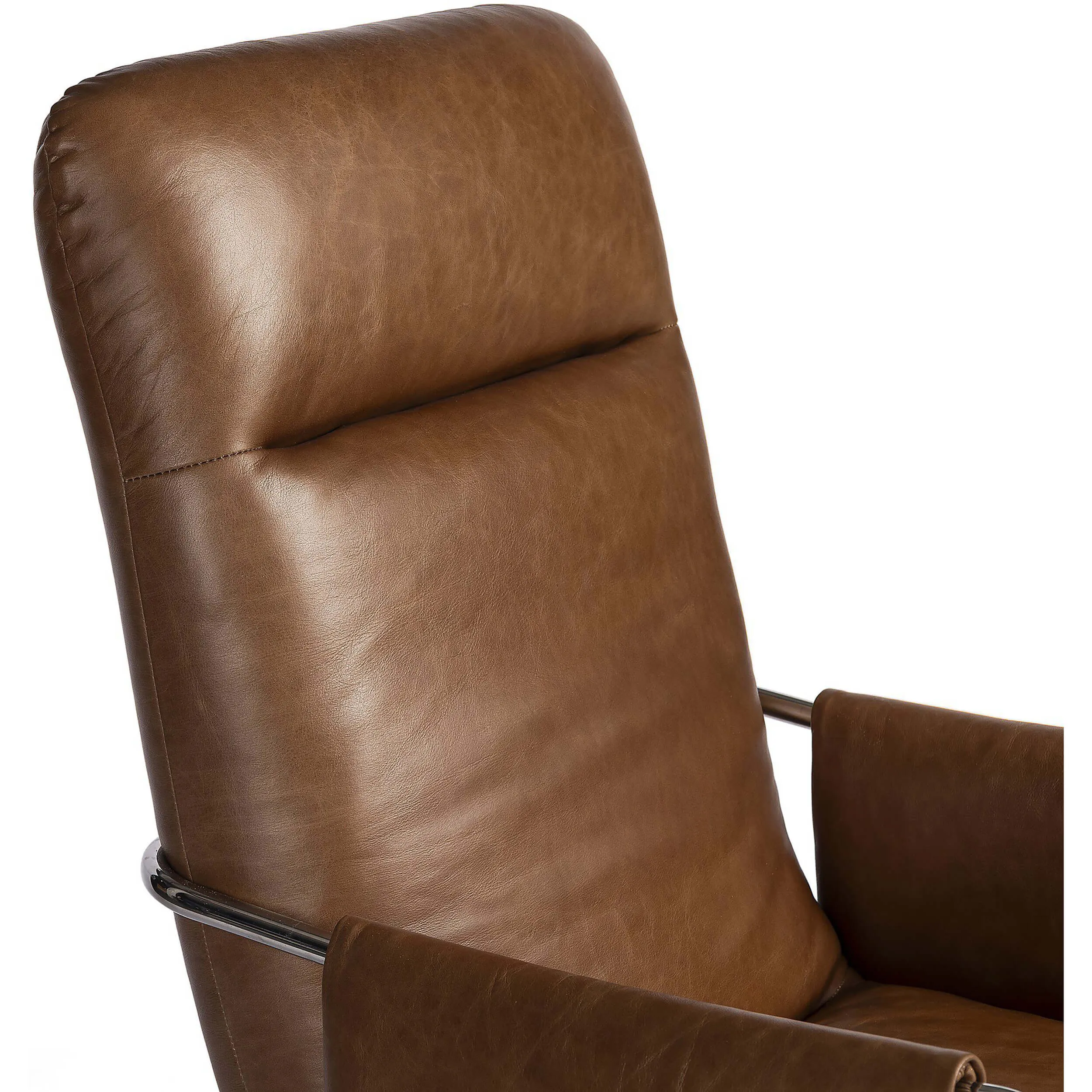 Sherman Leather Desk Chair, Sonoma Chestnut