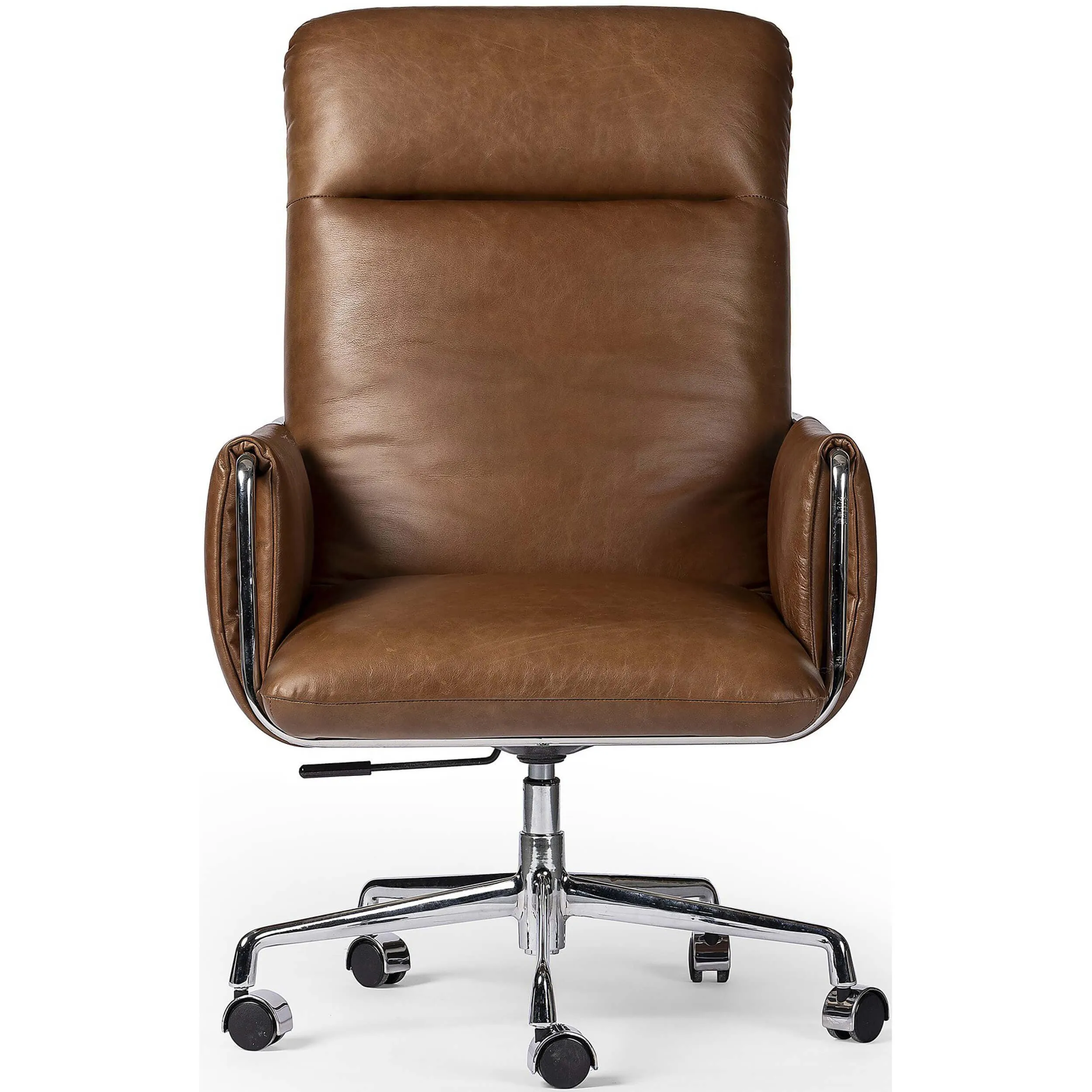 Sherman Leather Desk Chair, Sonoma Chestnut