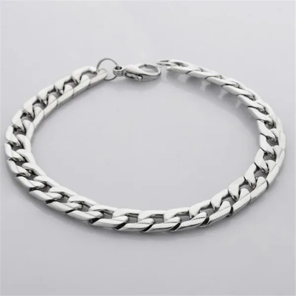 Sleek and Durable Men's Titanium Steel Bracelet