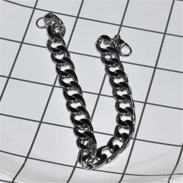 Sleek and Durable Men's Titanium Steel Bracelet