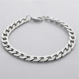 Sleek and Durable Men's Titanium Steel Bracelet