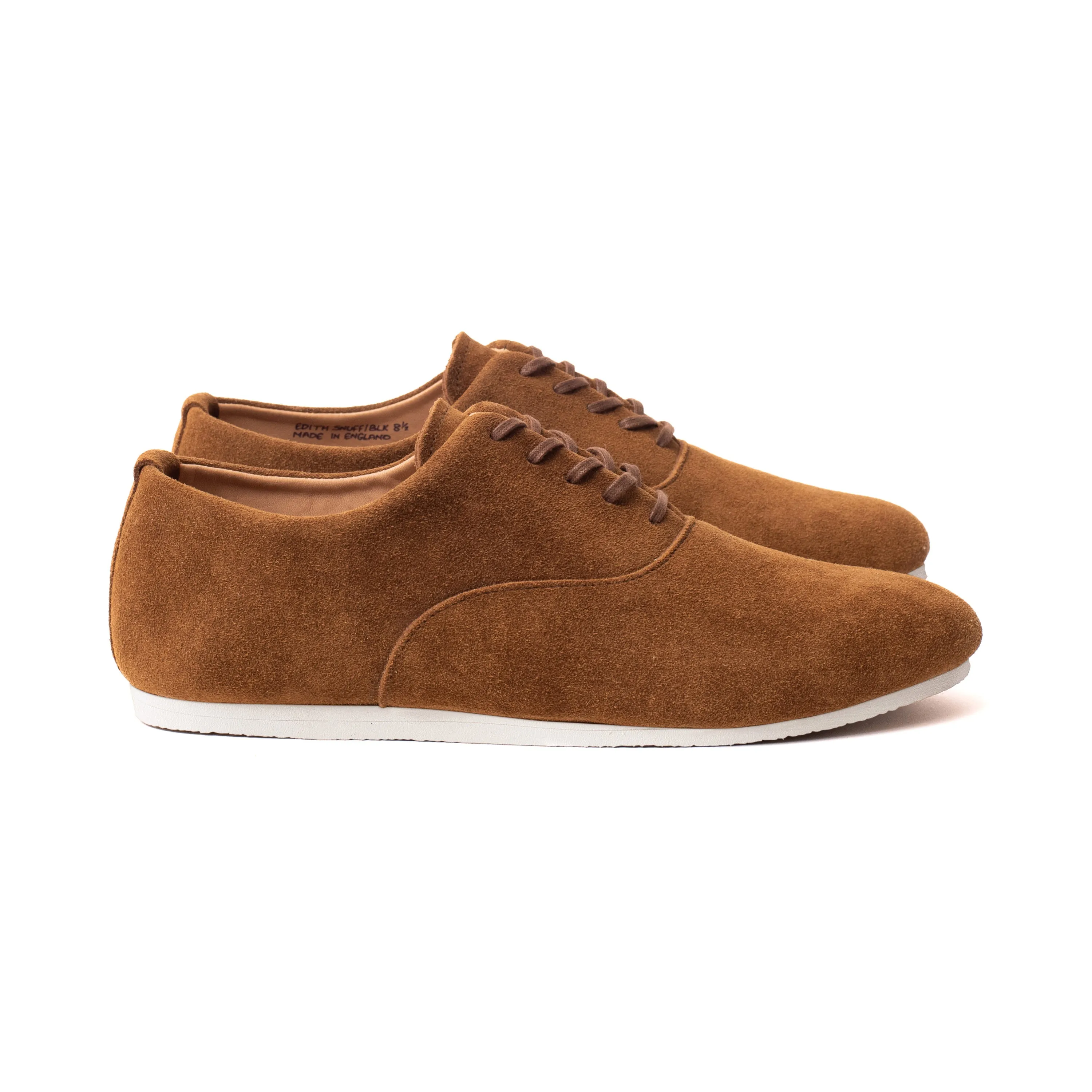 Talbot Oxford Shoe - Snuff Janus Calf Suede