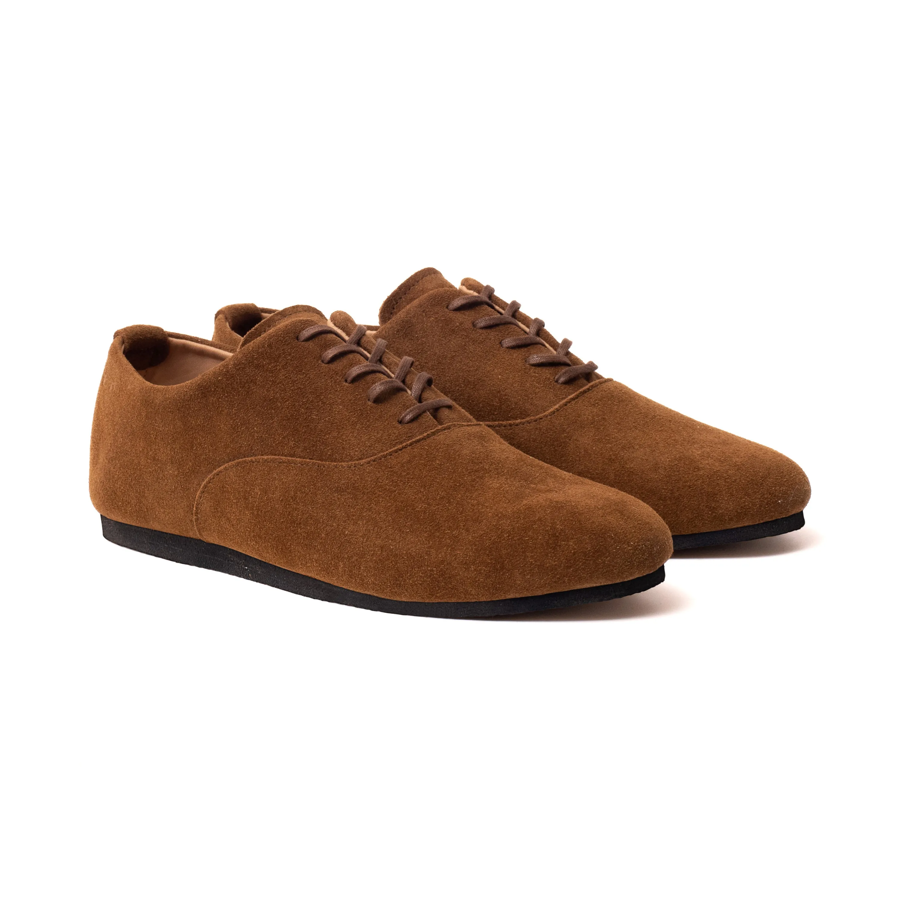 Talbot Oxford Shoe - Snuff Janus Calf Suede