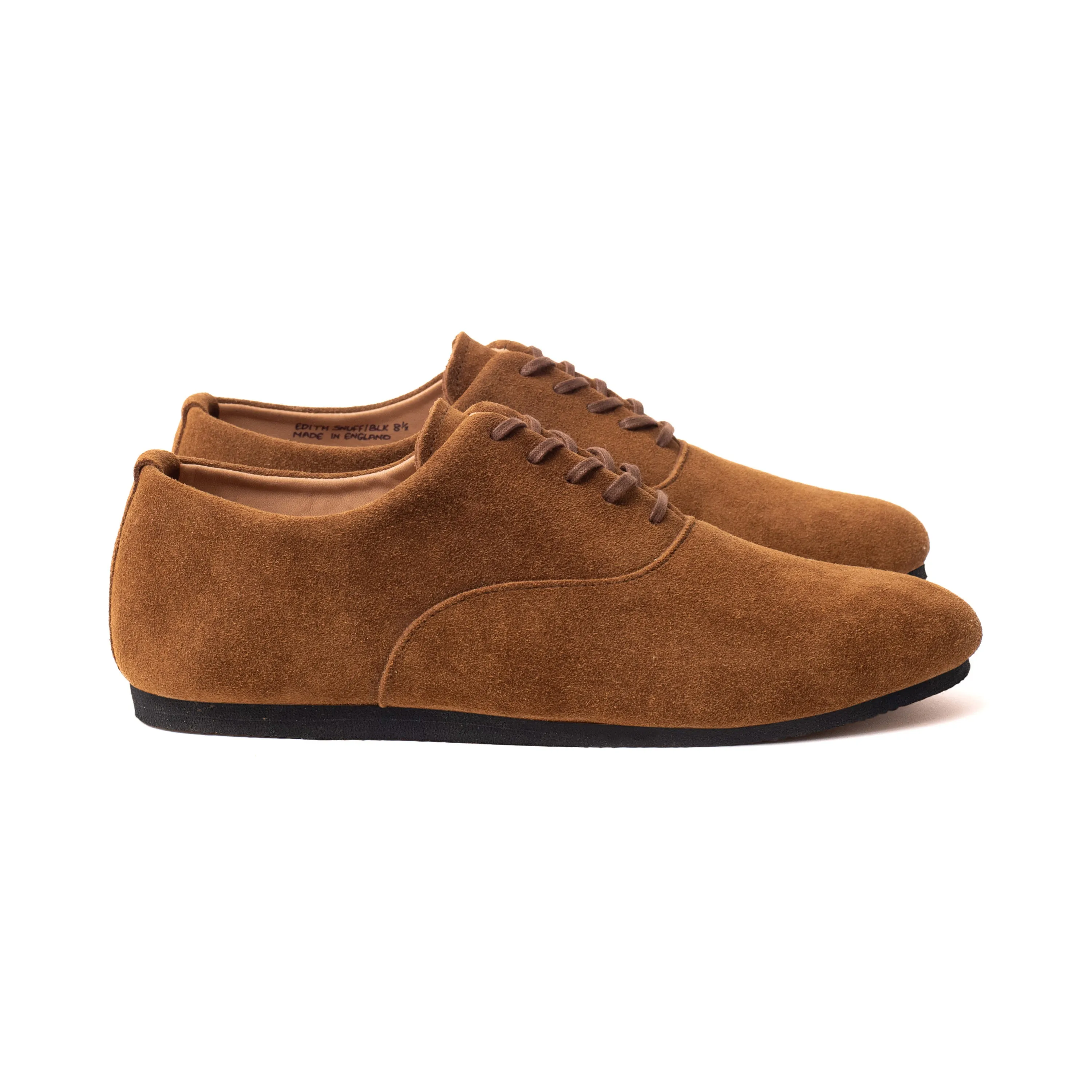 Talbot Oxford Shoe - Snuff Janus Calf Suede