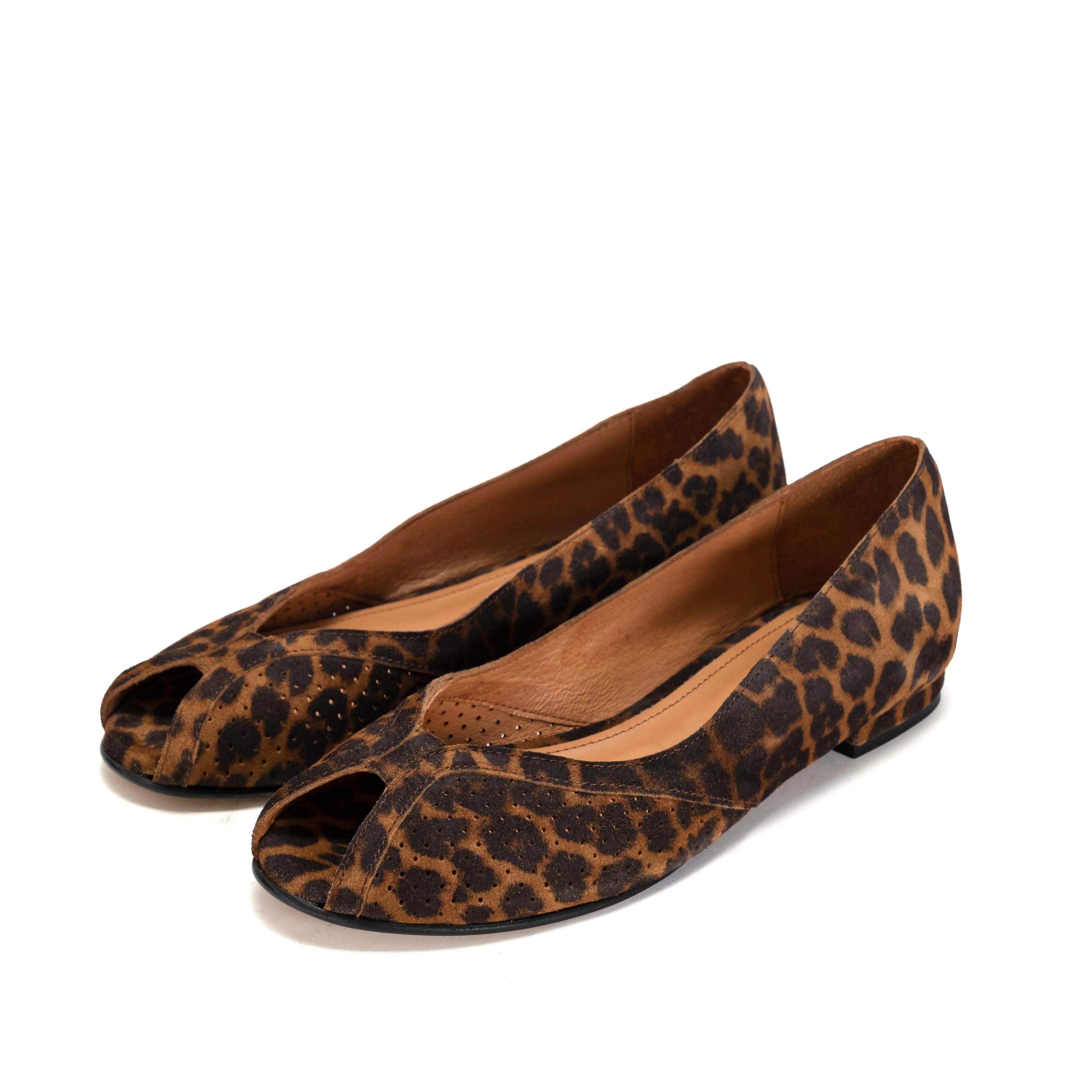 Tiffy Calf suede print Leopard