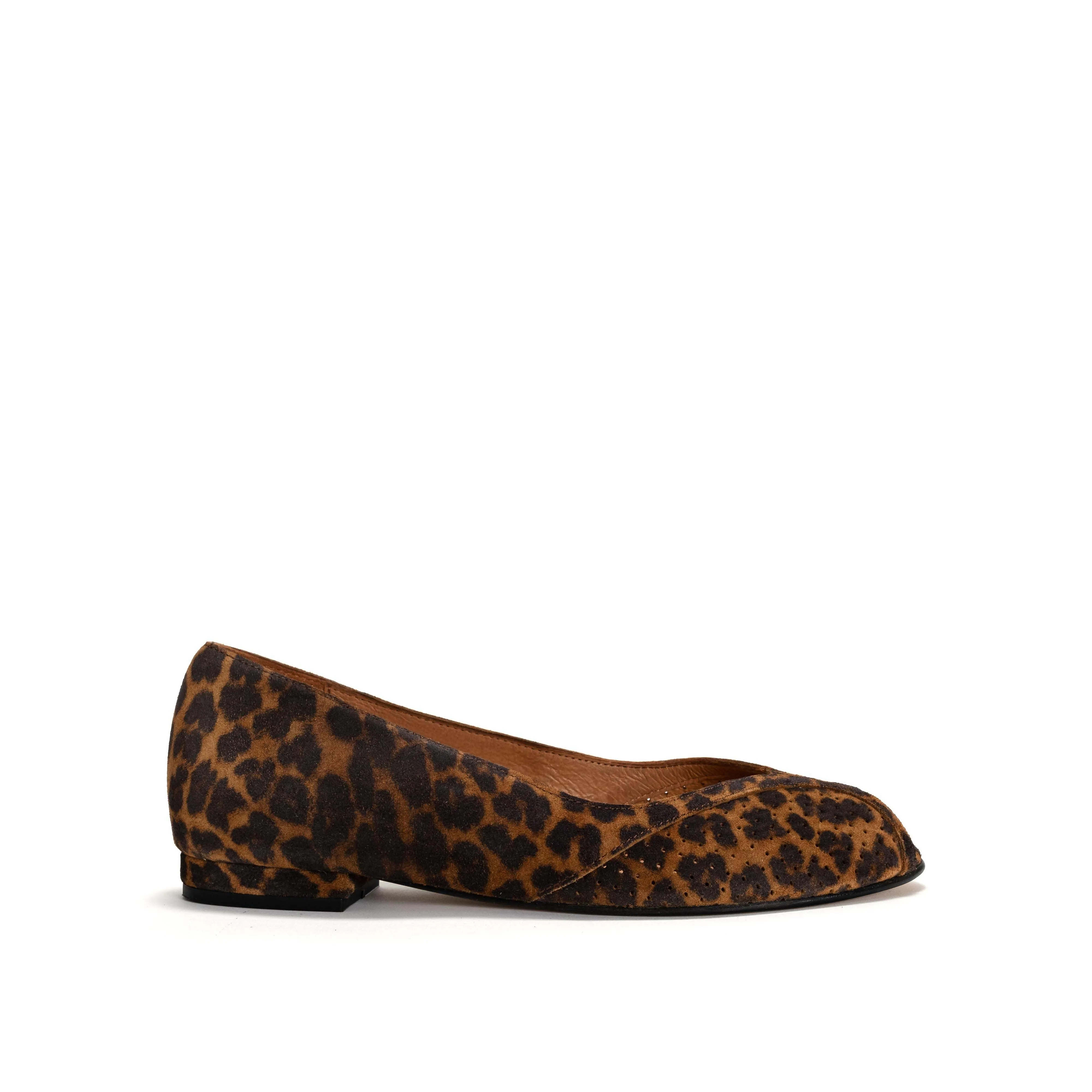 Tiffy Calf suede print Leopard