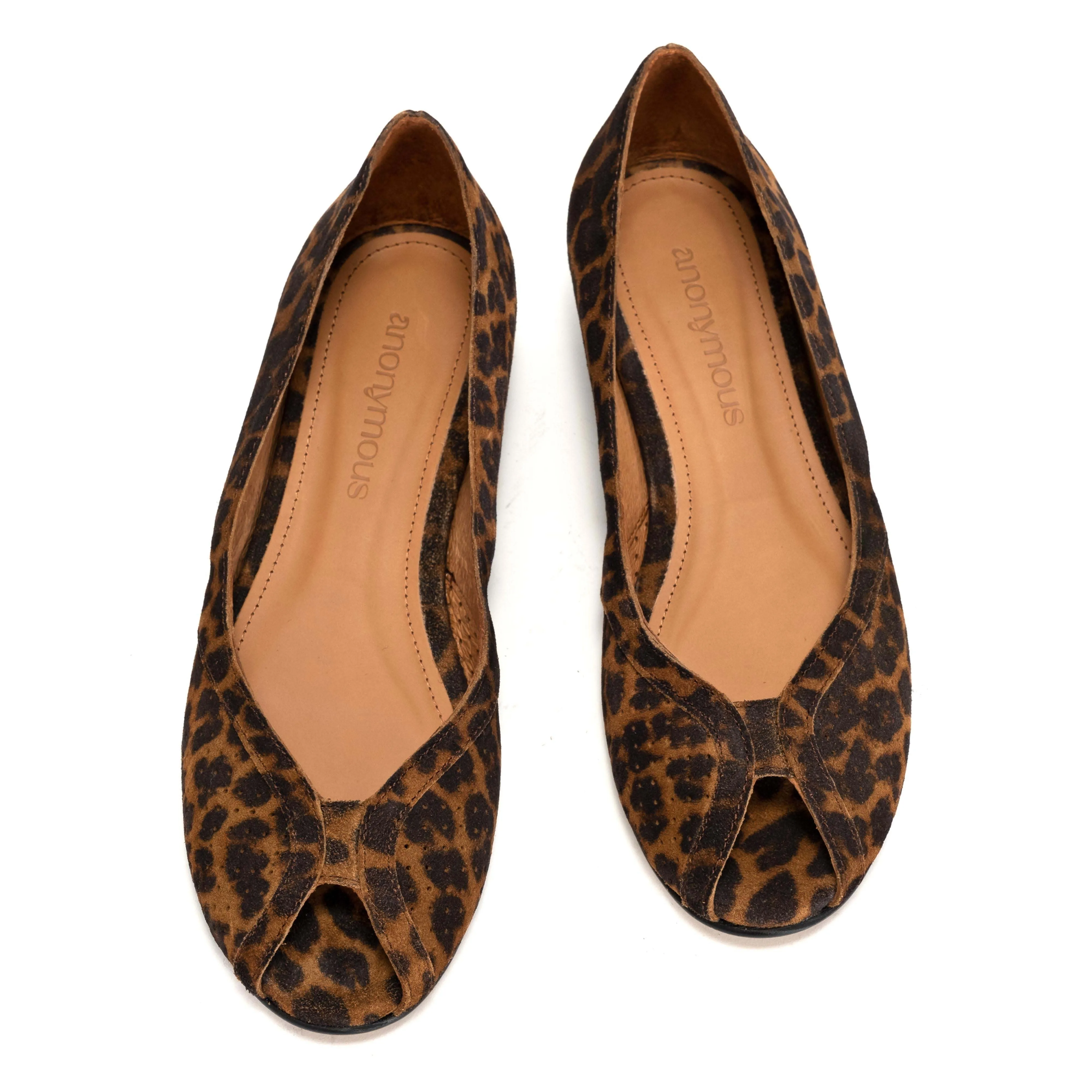 Tiffy Calf suede print Leopard