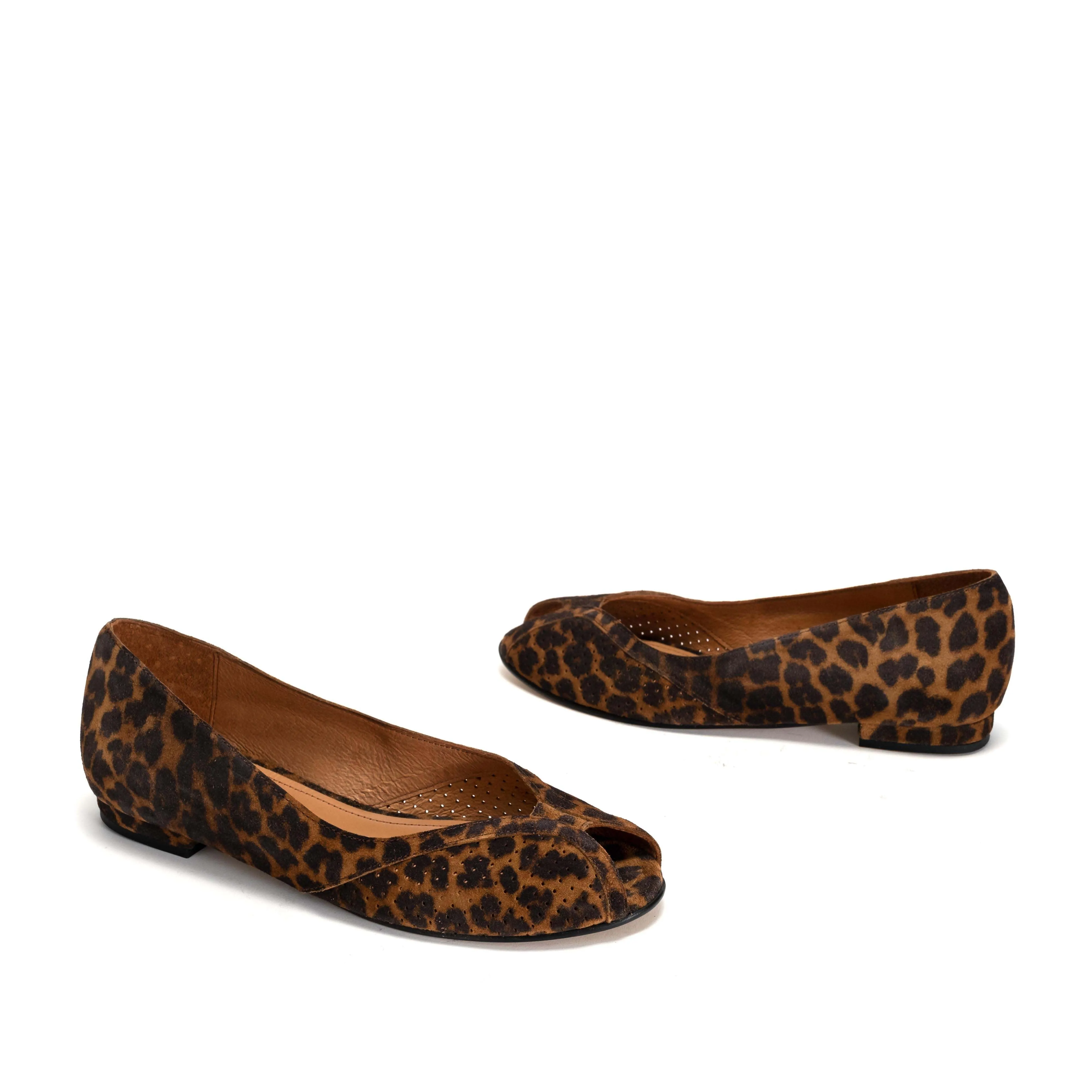 Tiffy Calf suede print Leopard