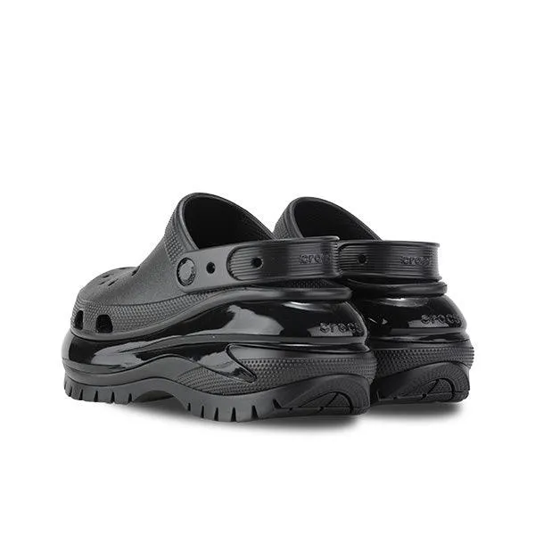 UNISEX BLACK CLASSIC MEGA CRUSH CROCS