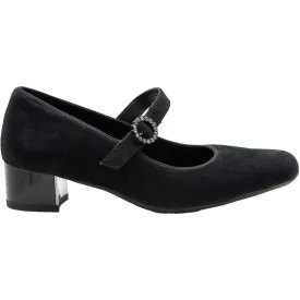 Women's Ara Novelle Black Kid Suede