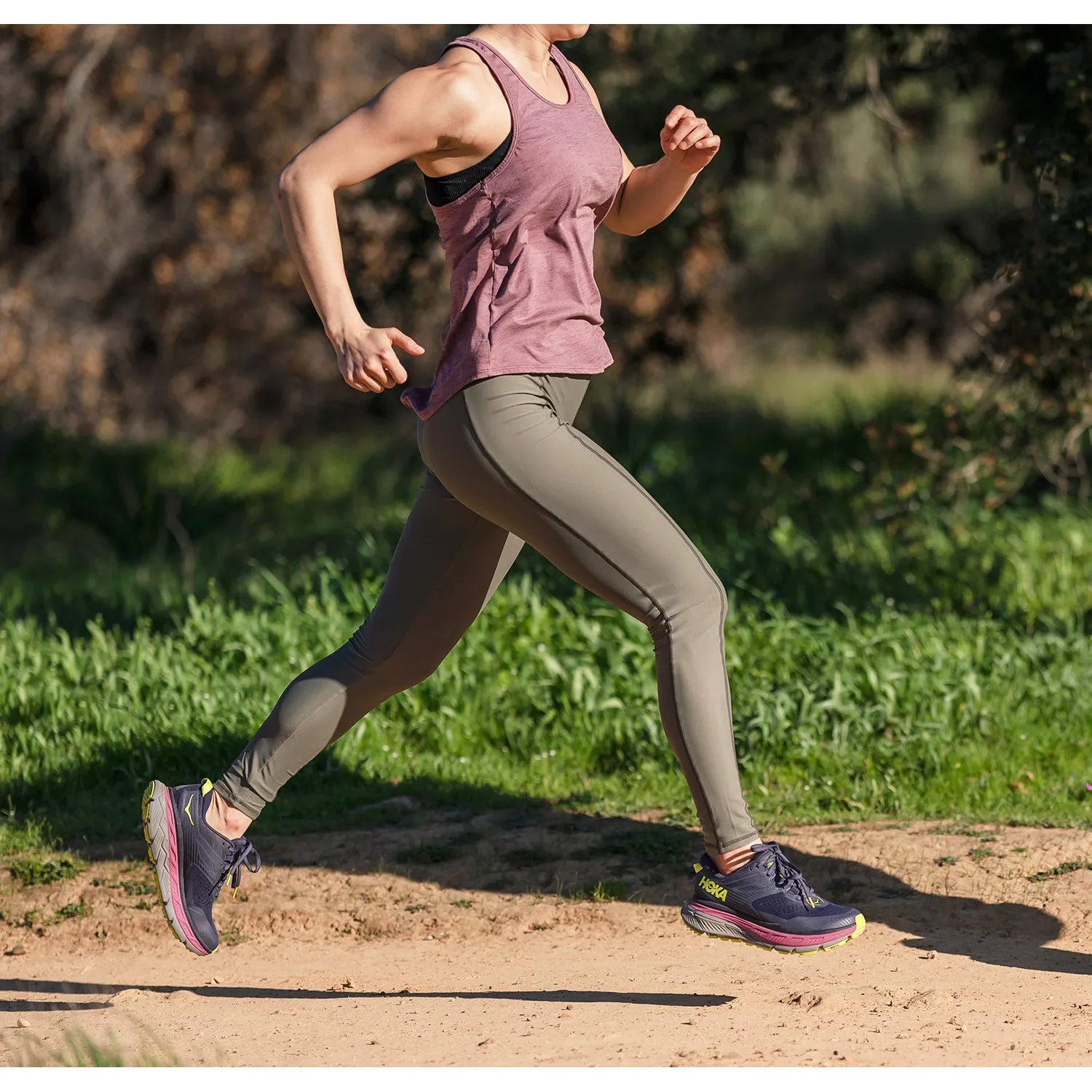 Women's Hoka Stinson ATR 6 Moroccan Blue/Saffron Mesh